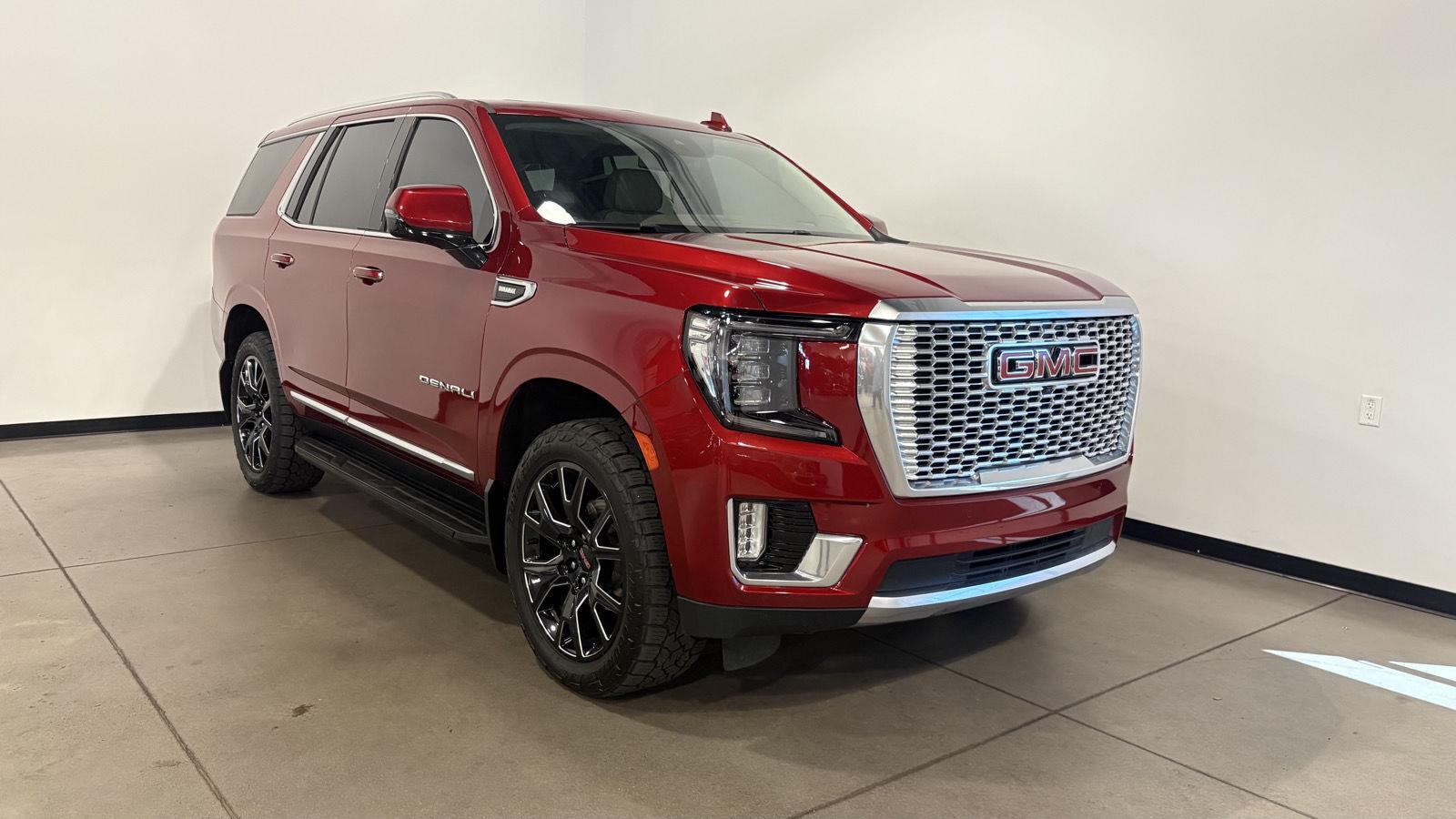 Volcanic Red Tintcoat 2023 GMC Yukon SUV / Crossover Four-Wheel Drive Automatic