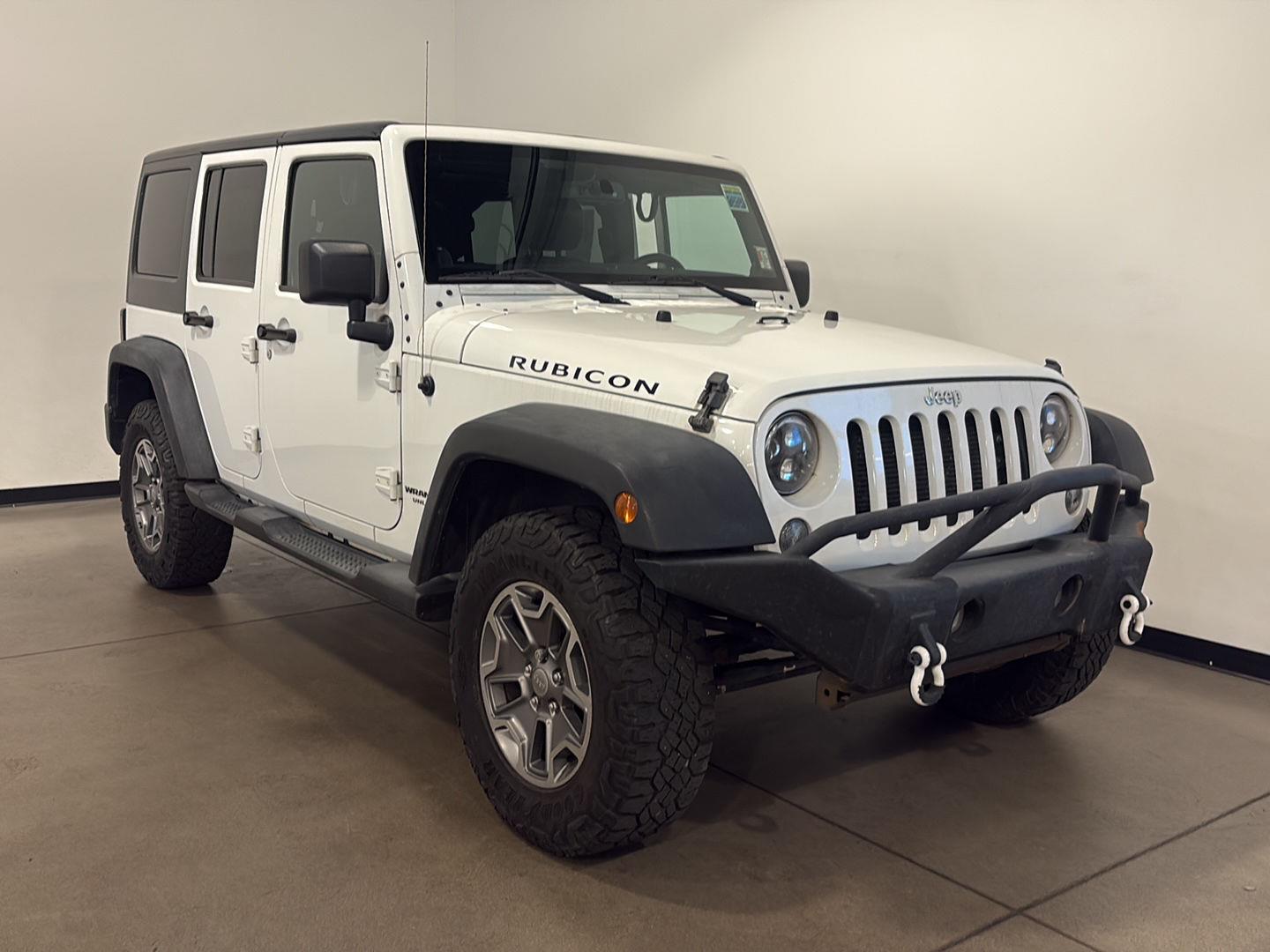 Bright White Clearcoat 2014 Jeep Wrangler SUV / Crossover Four-Wheel Drive 5-Speed Automatic