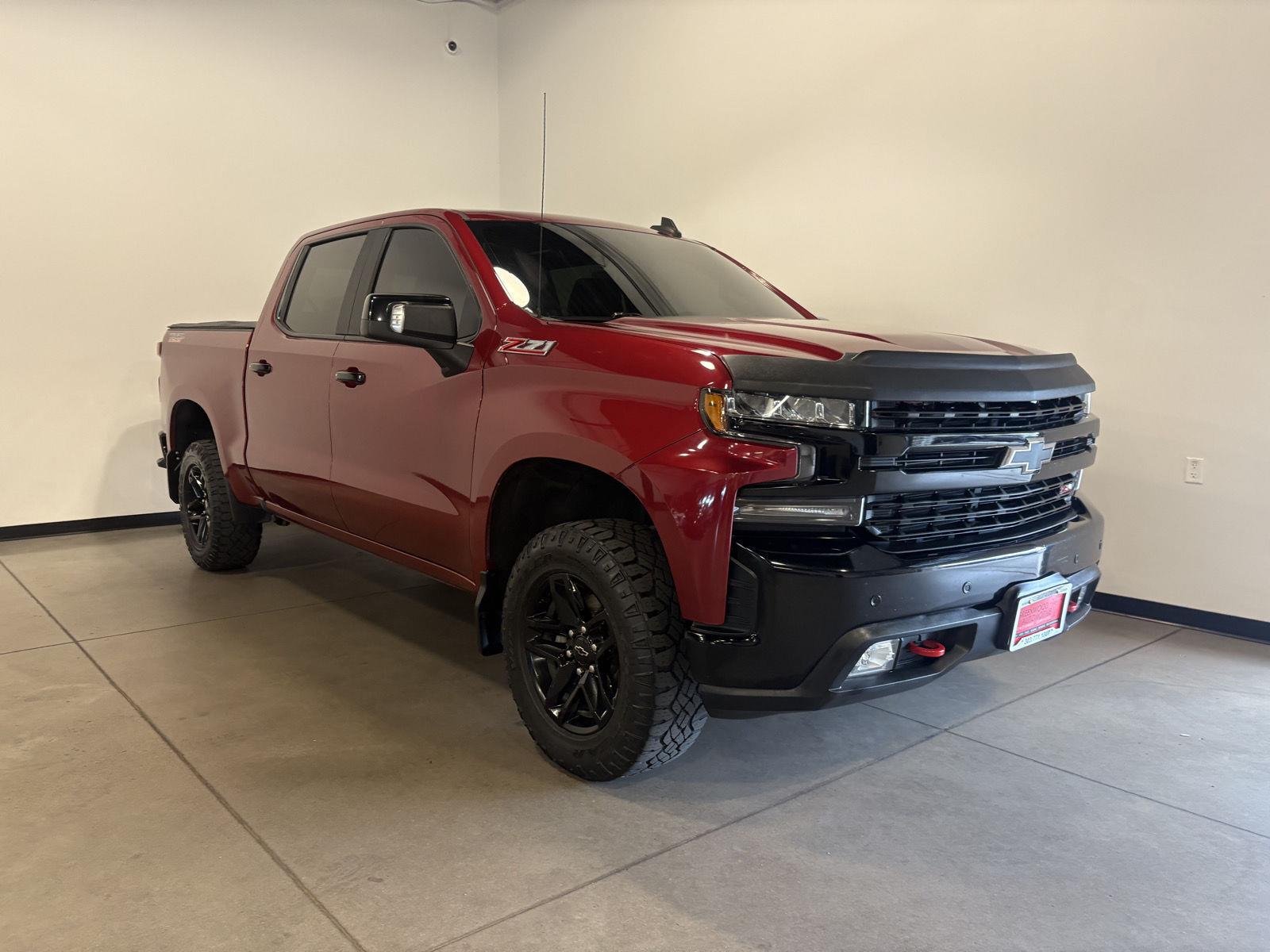 Cajun Red Tintcoat 2019 Chevrolet Silverado 1500 Pickup Truck Four-Wheel Drive 8-Speed Automatic