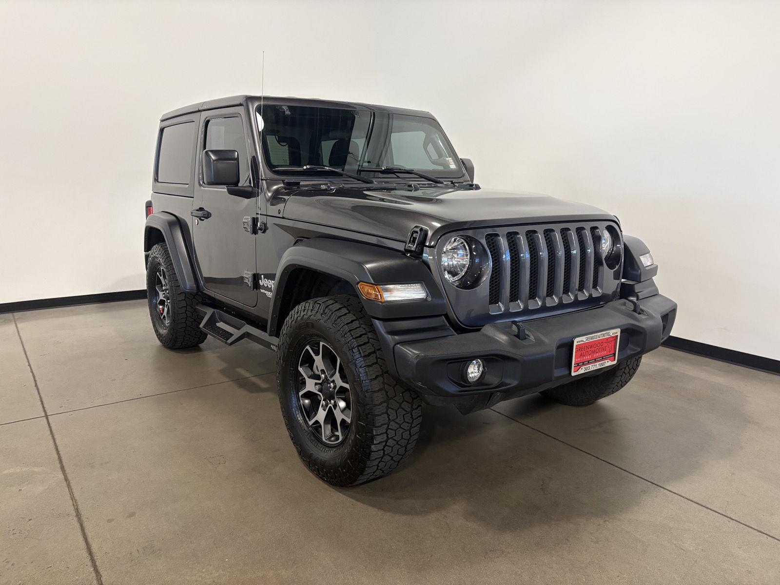 Gray (Granite Crystal Metallic Clearcoat) 2020 Jeep Wrangler SUV / Crossover Four-Wheel Drive 8-Speed Automatic