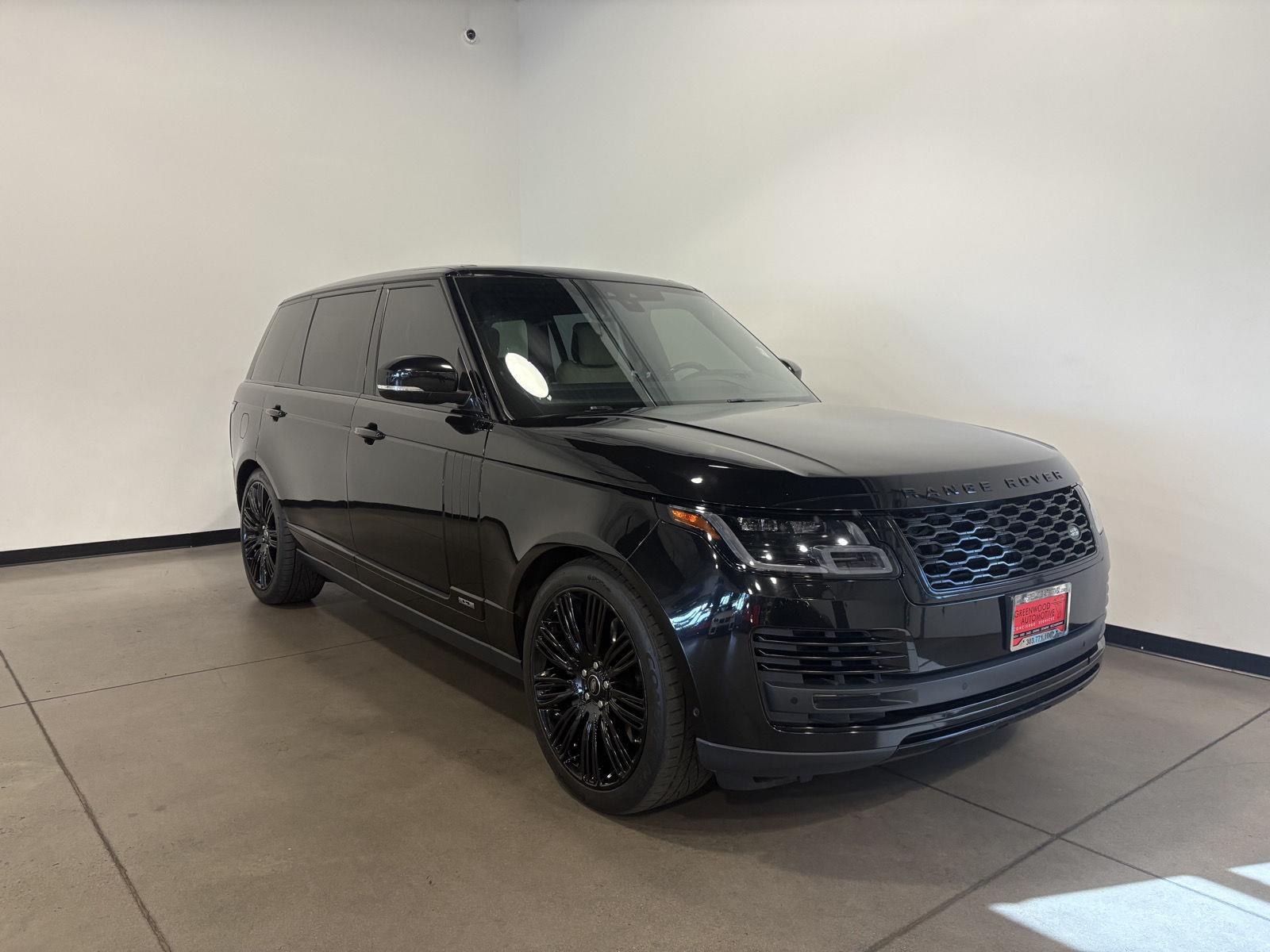 Santorini Black Metallic 2021 Land Rover Range Rover SUV / Crossover All-Wheel Drive Automatic