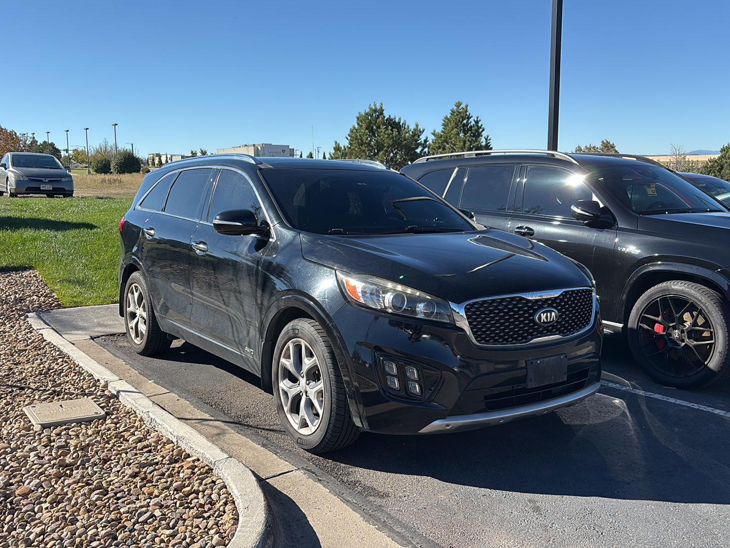 Ebony Black 2016 Kia Sorento SUV / Crossover All-Wheel Drive Automatic
