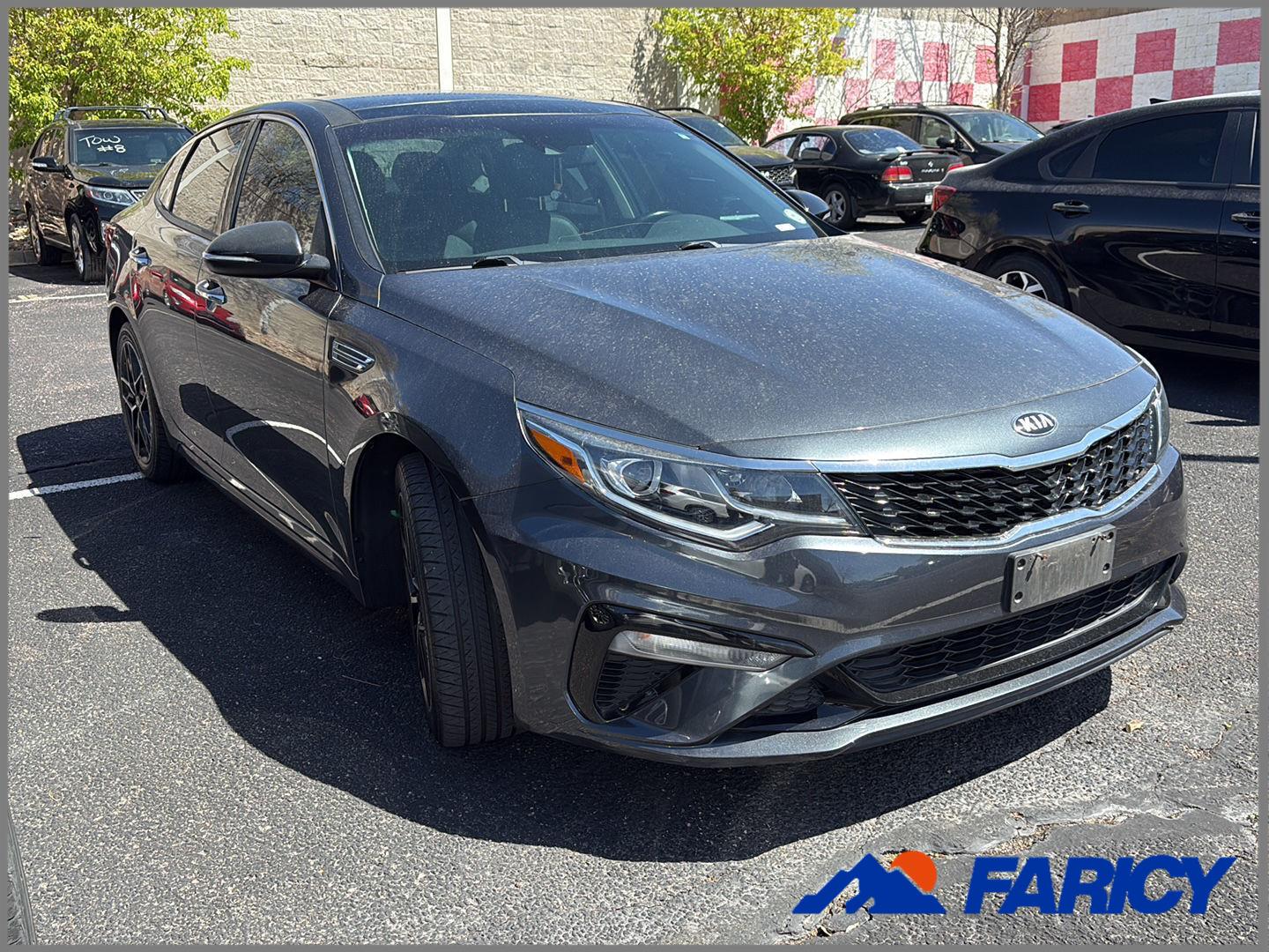 Gravity Gray 2020 Kia Optima Sedan 6-Speed Automatic