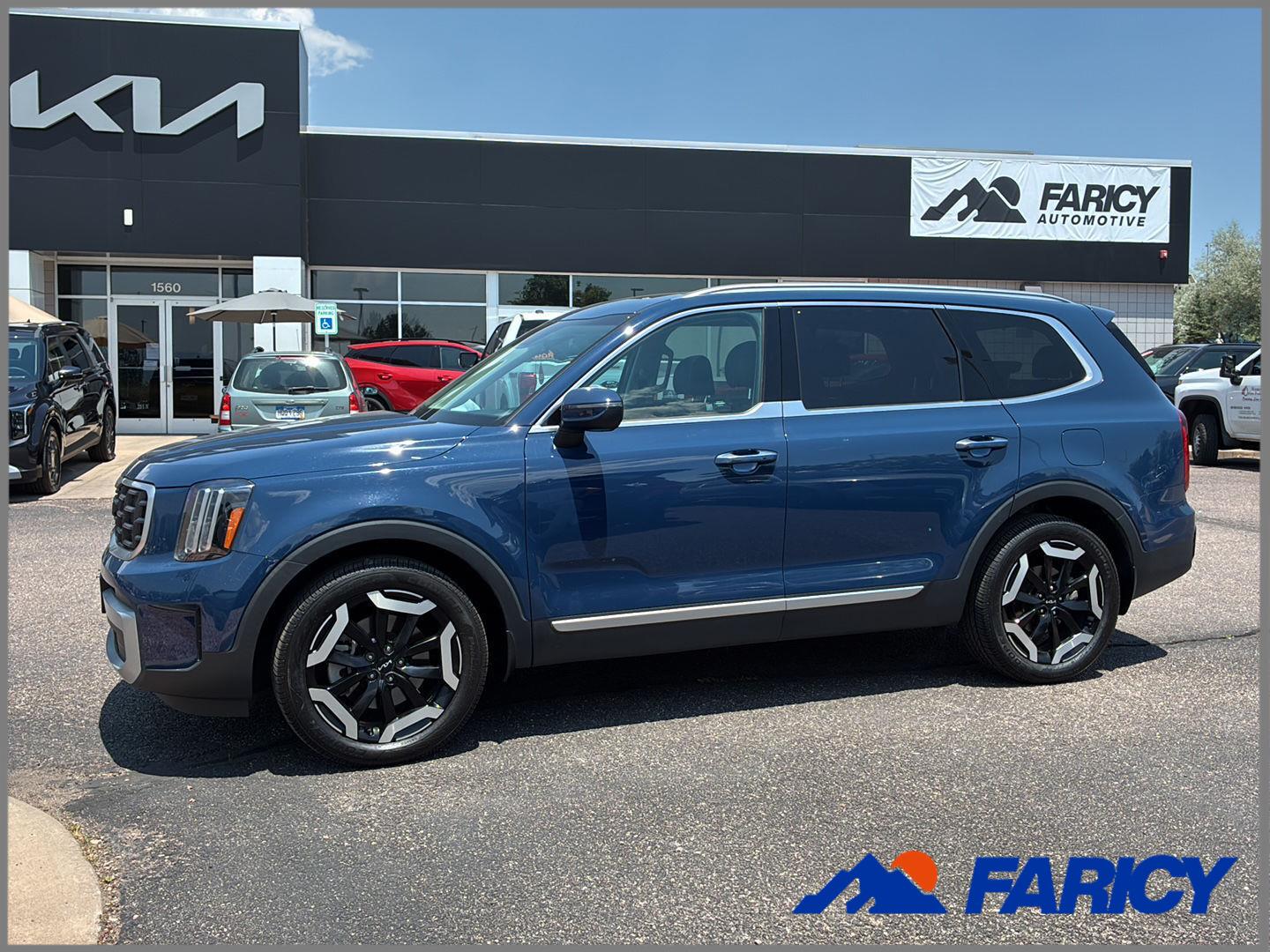 Midnight Lake Blue 2024 Kia Telluride SUV / Crossover All-Wheel Drive 8-Speed Automatic