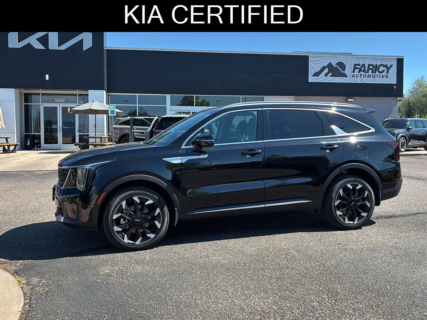 Ebony Black 2026 Kia Sorento SUV / Crossover All-Wheel Drive 8-Speed Automatic