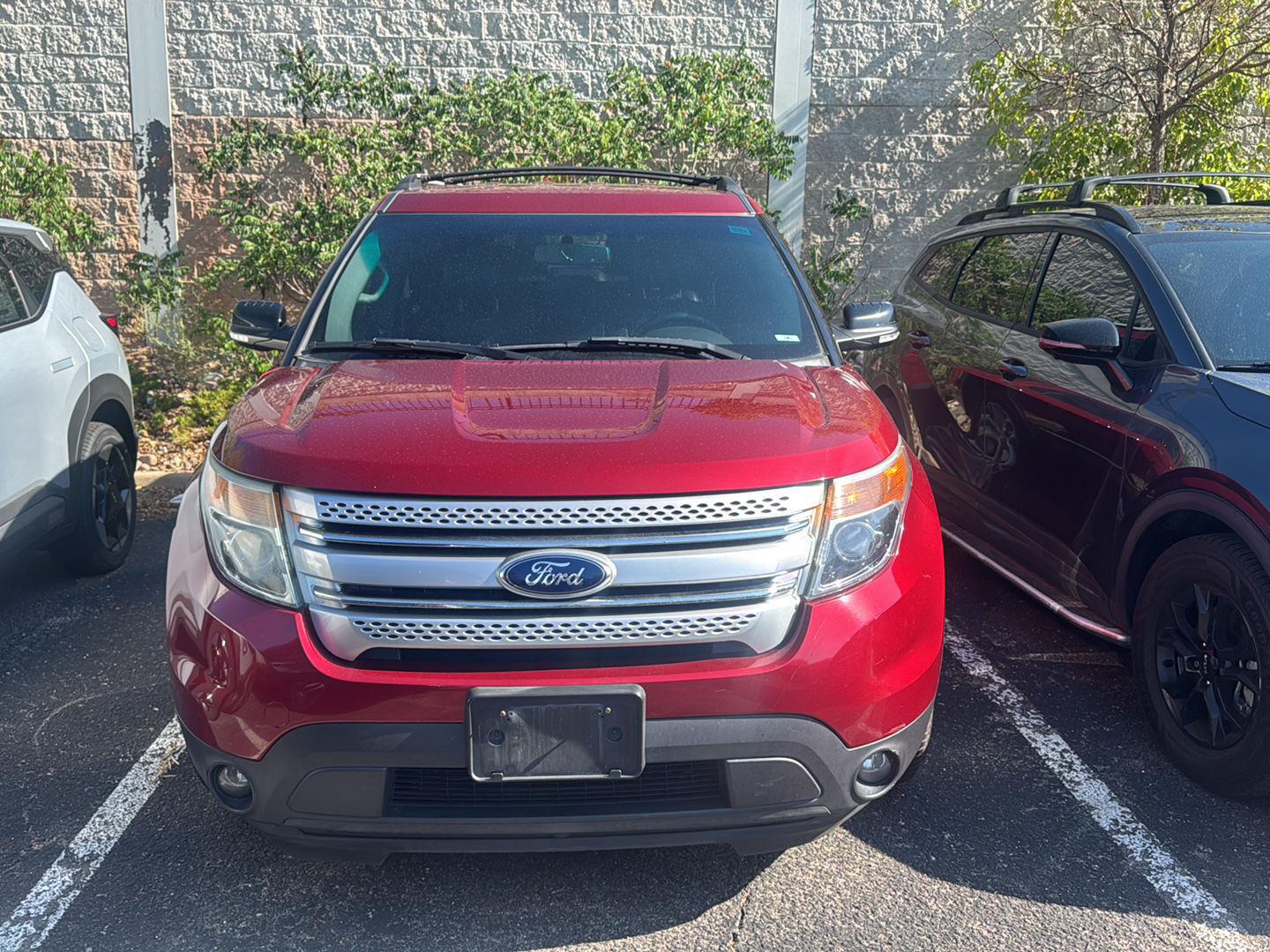Ruby Red Metallic Tinted Clearcoat 2014 Ford Explorer SUV / Crossover All-Wheel Drive