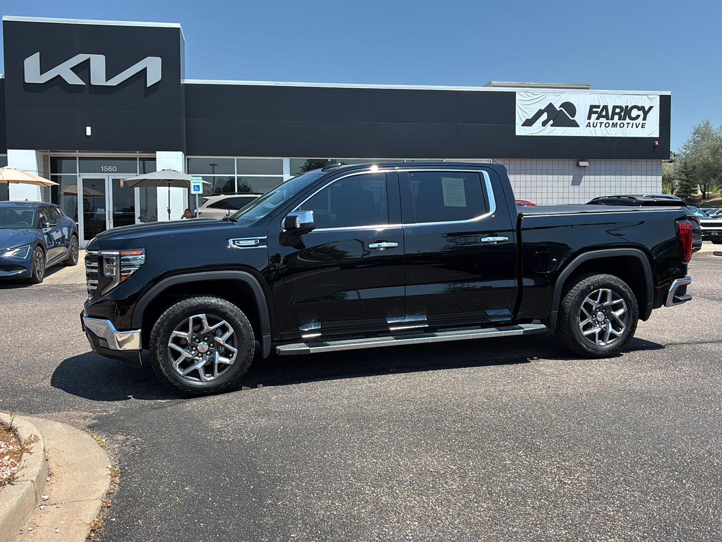 Onyx Black 2025 GMC Sierra 1500 Pickup Truck Four-Wheel Drive Automatic