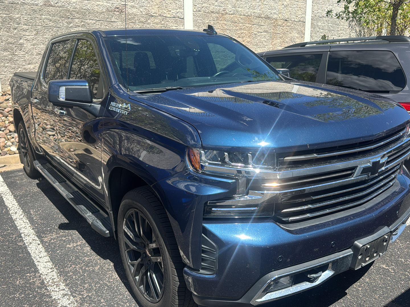 Northsky Blue Metallic 2020 Chevrolet Silverado 1500 Pickup Truck Four-Wheel Drive Automatic