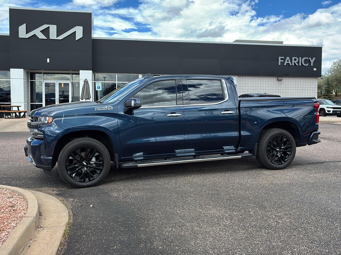 Northsky Blue Metallic 2020 Chevrolet Silverado 1500 Pickup Truck Four-Wheel Drive Automatic