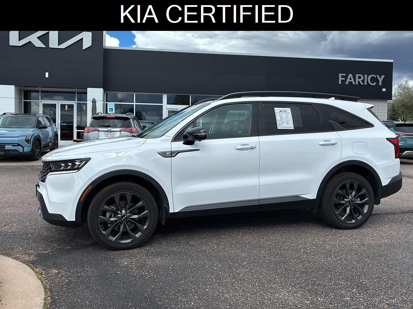 Glacial White Pearl 2022 Kia Sorento SUV / Crossover All-Wheel Drive 8-Speed Automatic
