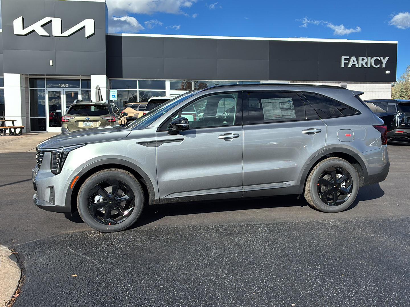 Steel Gray 2026 Kia Sorento Hybrid SUV / Crossover All-Wheel Drive Automatic