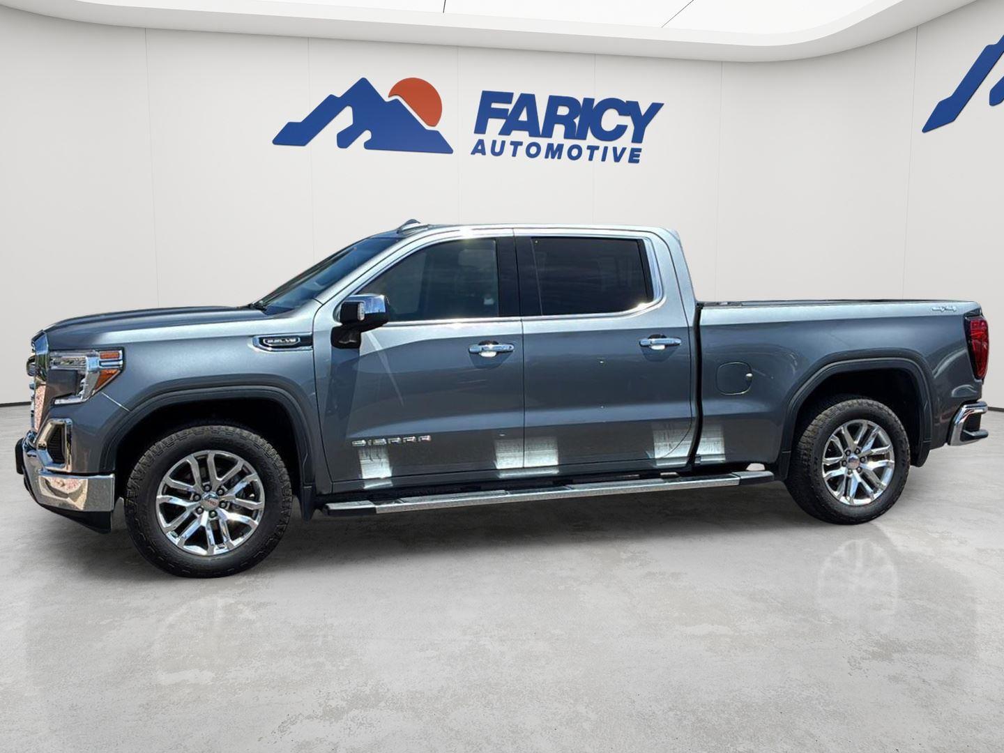 Gray (Satin Steel Metallic) 2021 GMC Sierra 1500 Pickup Truck Four-Wheel Drive Automatic