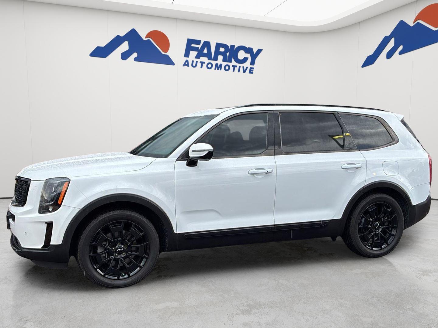 Glacial White Pearl 2022 Kia Telluride SUV / Crossover All-Wheel Drive 8-Speed Automatic