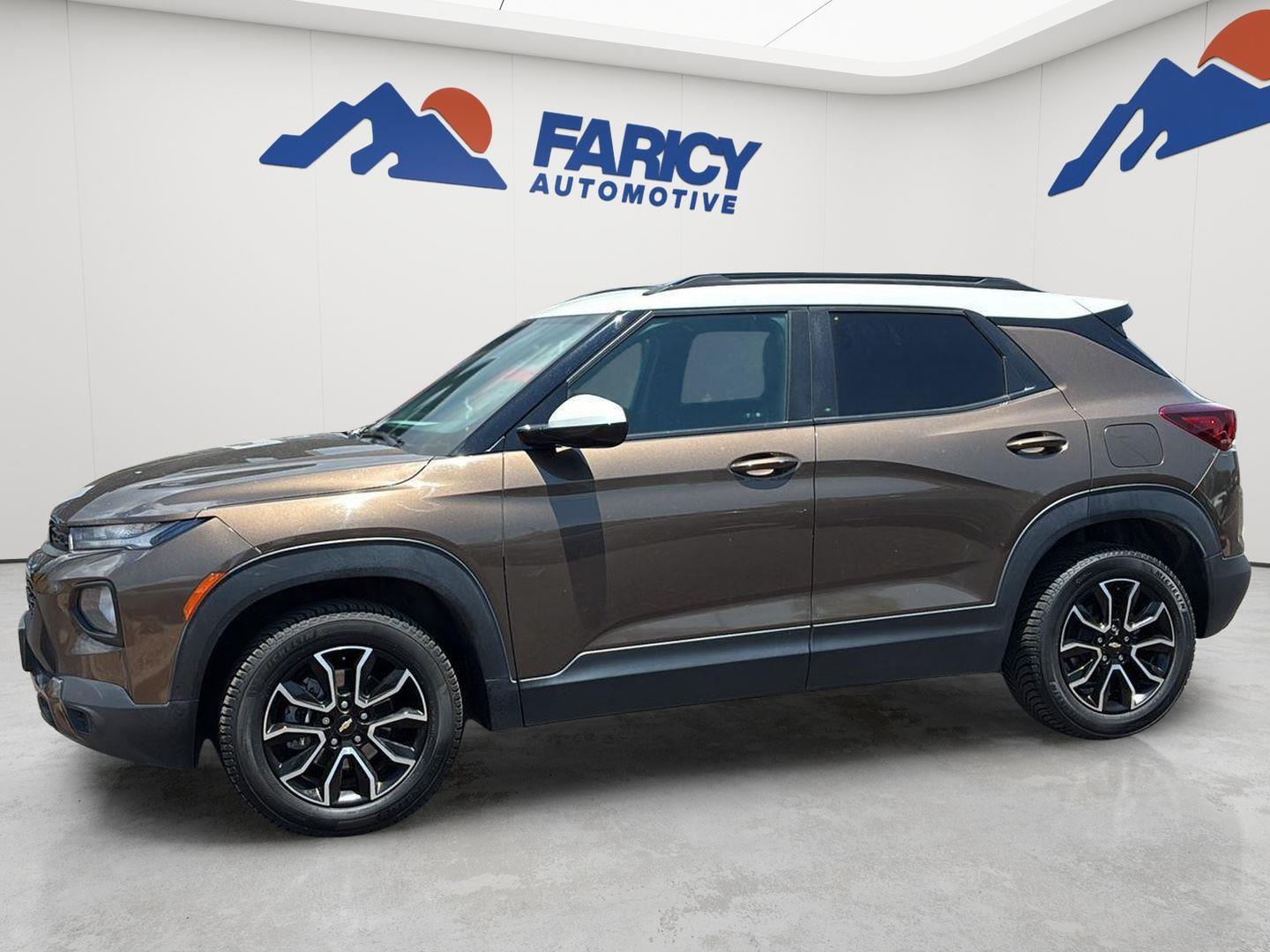 Zeus Bronze Metallic 2022 Chevrolet Trailblazer SUV / Crossover Four-Wheel Drive 9-Speed Automatic