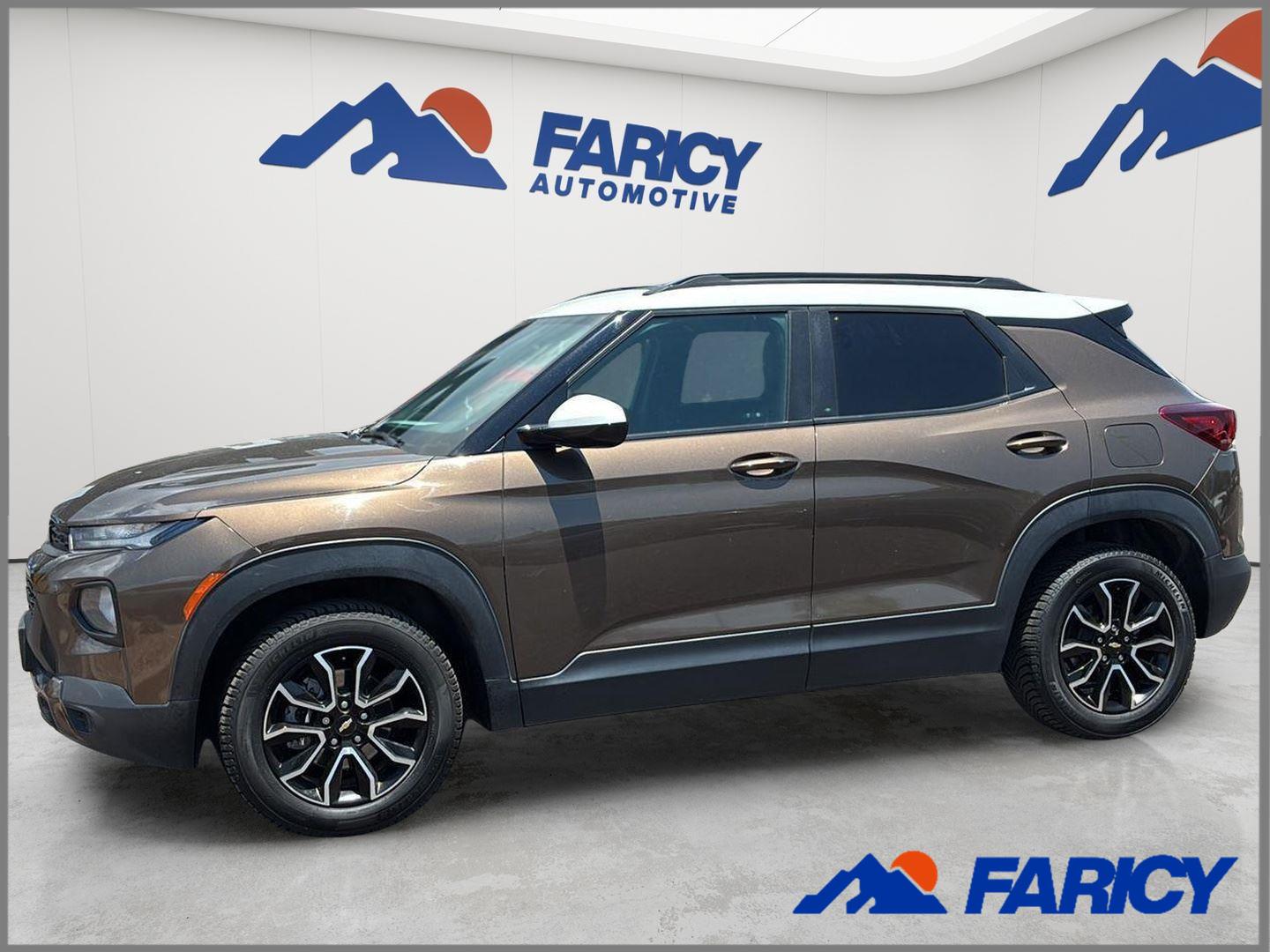 Zeus Bronze Metallic 2022 Chevrolet Trailblazer SUV / Crossover Four-Wheel Drive 9-Speed Automatic