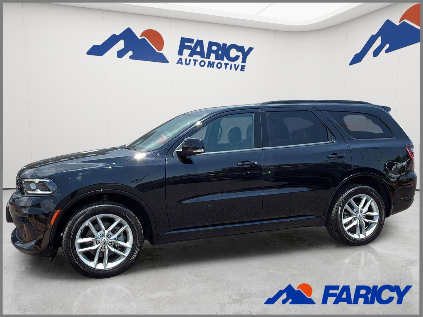 DB Black Clearcoat 2025 Dodge Durango SUV / Crossover All-Wheel Drive 8-Speed Automatic