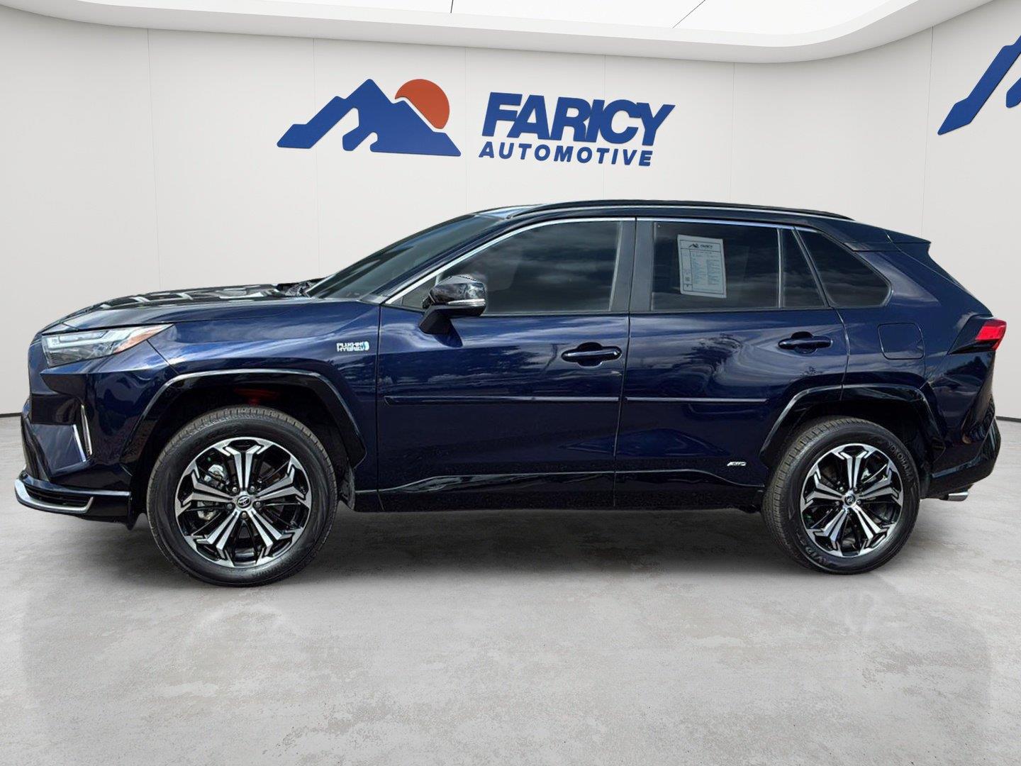 Blueprint w/Midnight Black Metallic Roof 2024 Toyota RAV4 Prime SUV / Crossover All-Wheel Drive Continuously Variable Transmission