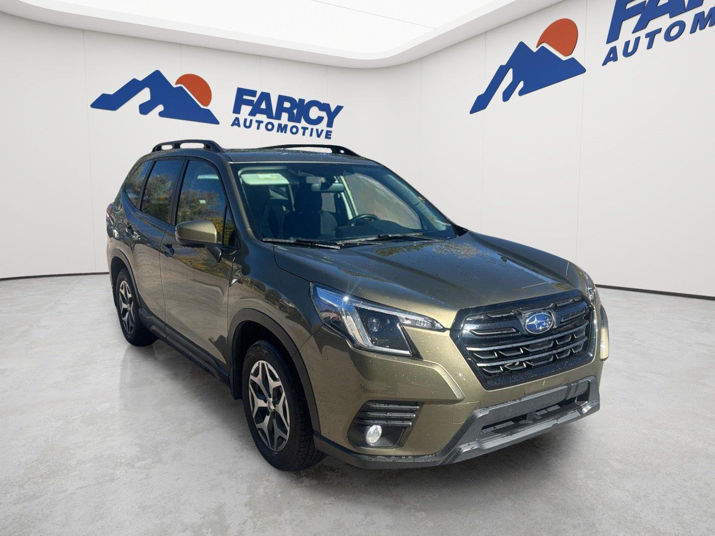 Autumn Green Metallic 2023 Subaru Forester SUV / Crossover All-Wheel Drive Continuously Variable Transmission