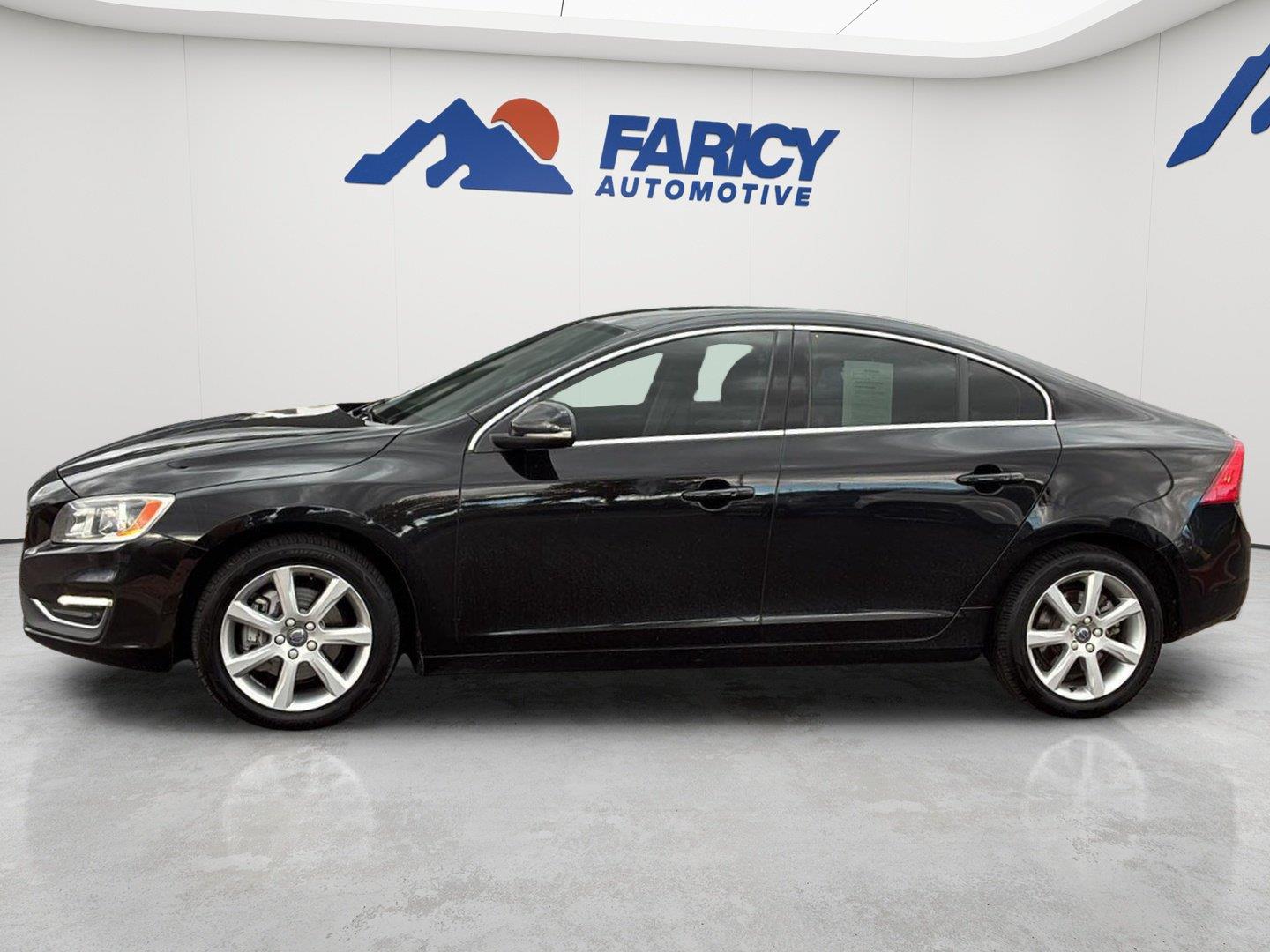 Onyx Black Metallic 2016 Volvo S60 Sedan All-Wheel Drive Automatic