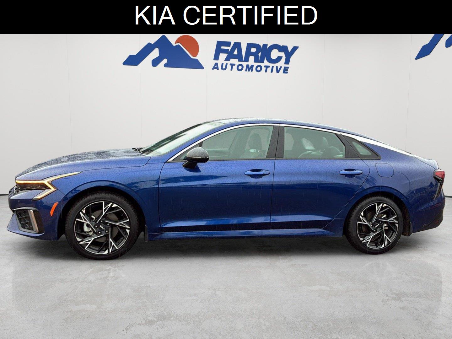 Yacht Blue 2025 Kia K5 Sedan Front-Wheel Drive Automatic