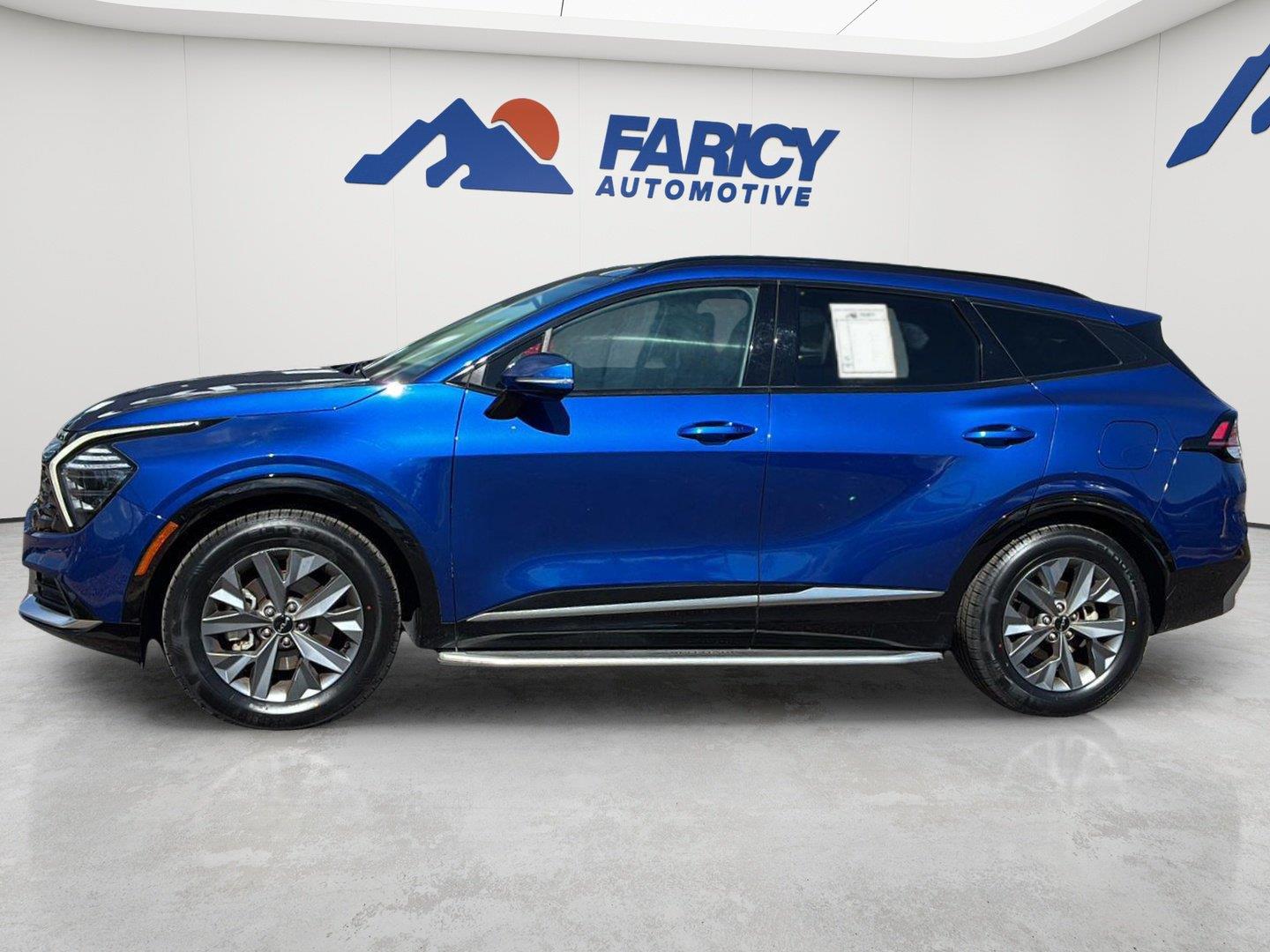 Sapphire Blue 2024 Kia Sportage SUV / Crossover Front-Wheel Drive 8-Speed Automatic