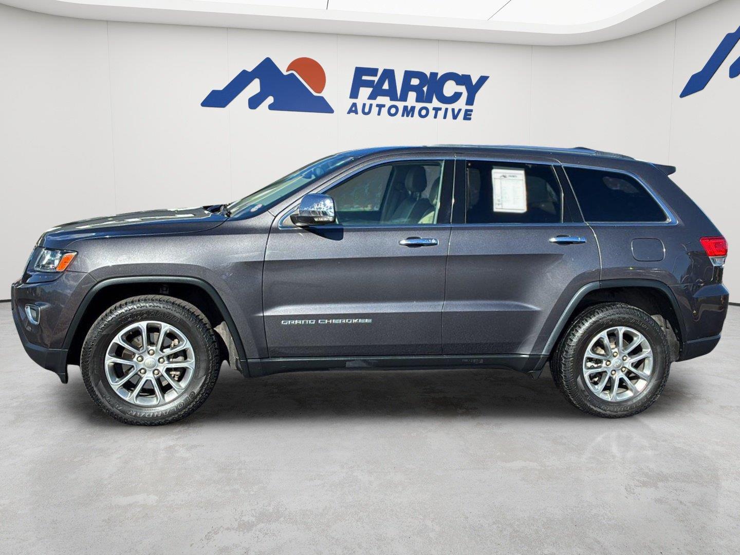 Gray (Granite Crystal Metallic Clearcoat) 2016 Jeep Grand Cherokee SUV / Crossover Four-Wheel Drive 8-Speed Automatic