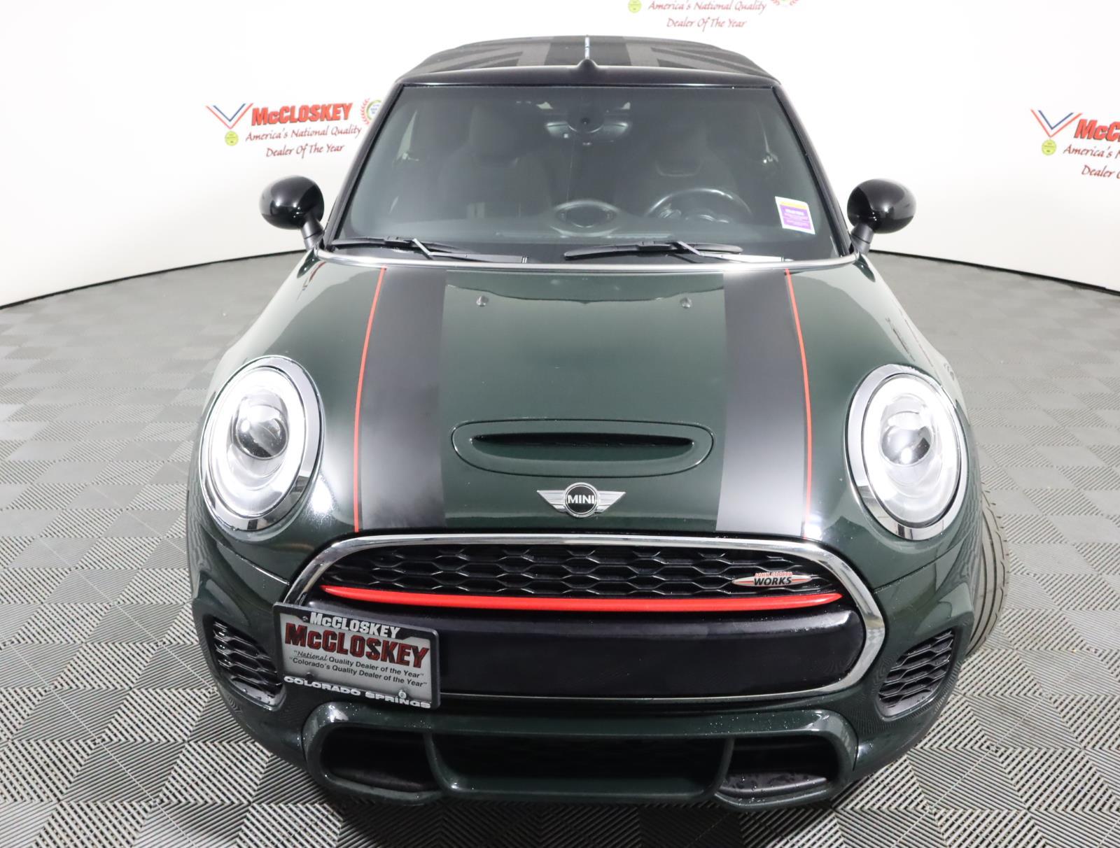 Preowned 2017 MINI Cooper Convertible John Cooper Works LOW MILES! for sale by McCloskey Imports & 4X4's in Colorado Springs, CO