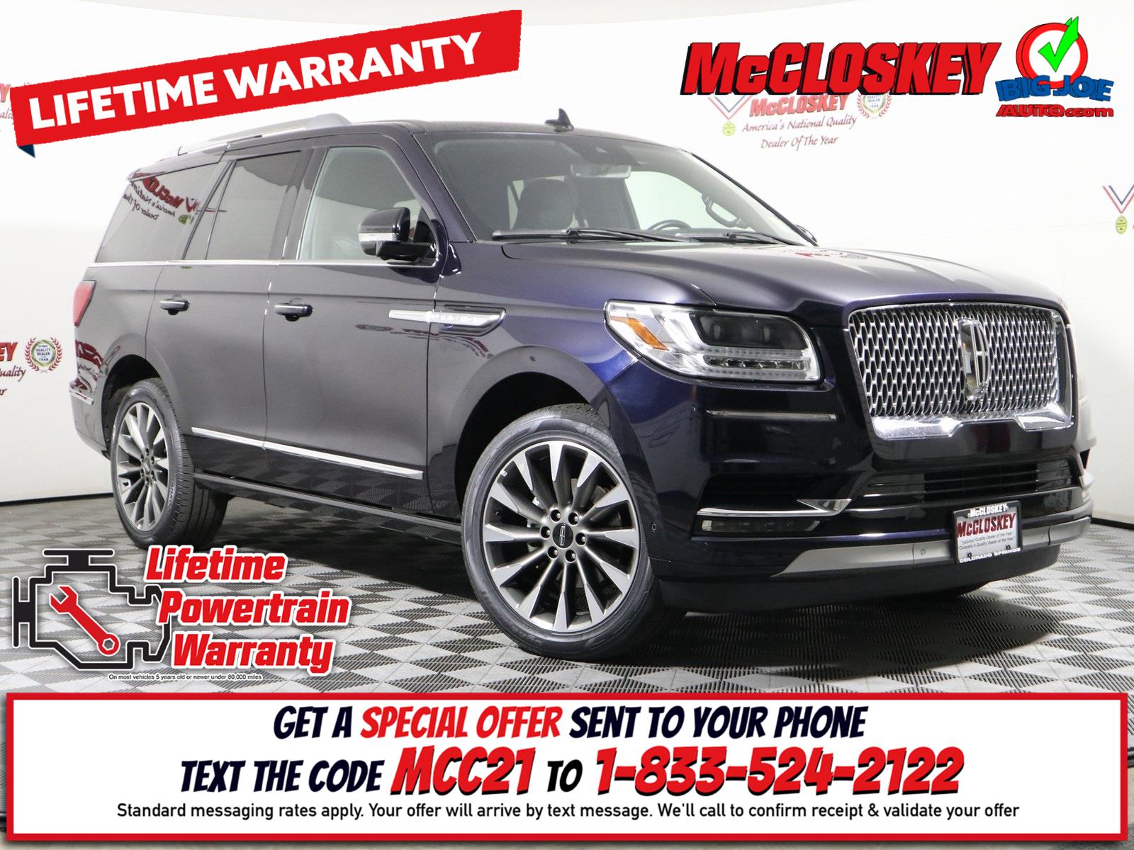 Preowned 2021 Lincoln Corsair Reserve for sale by McCloskey Imports & 4X4's in Colorado Springs, CO