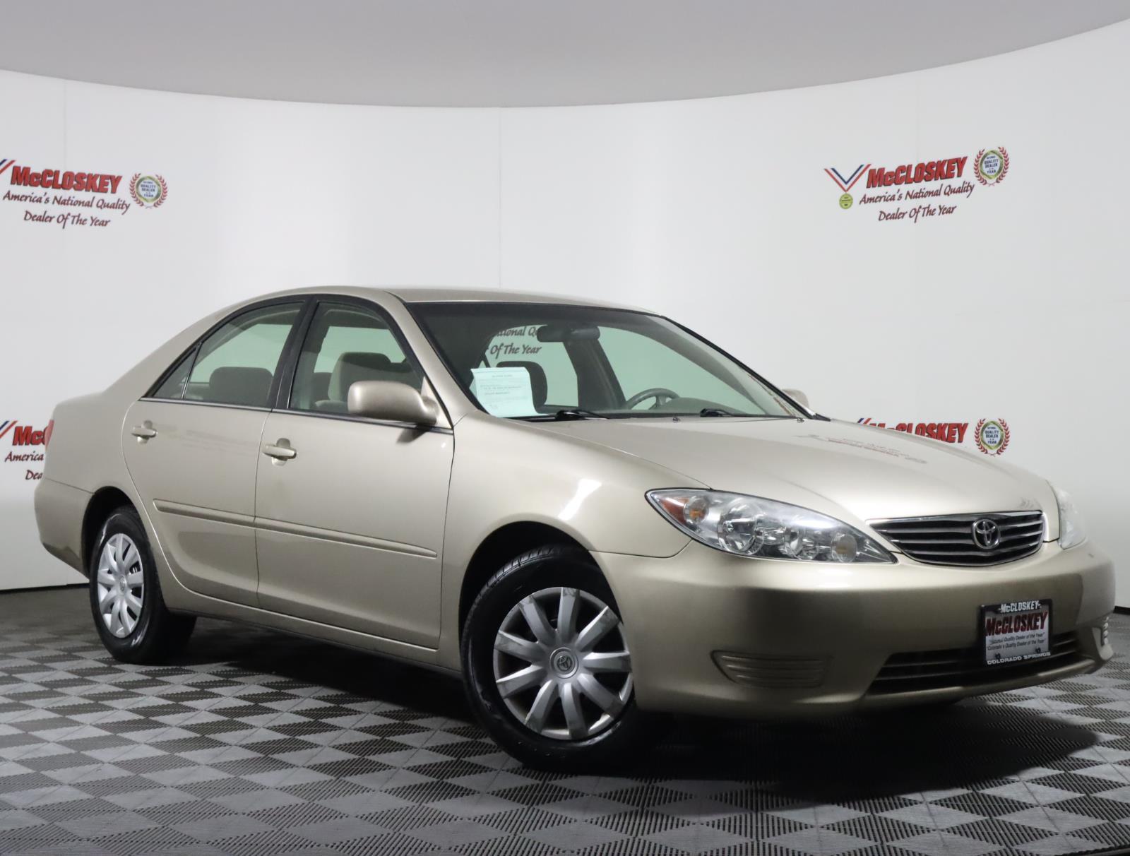 Preowned 2005 TOYOTA Camry LE for sale by McCloskey Imports & 4X4's in Colorado Springs, CO
