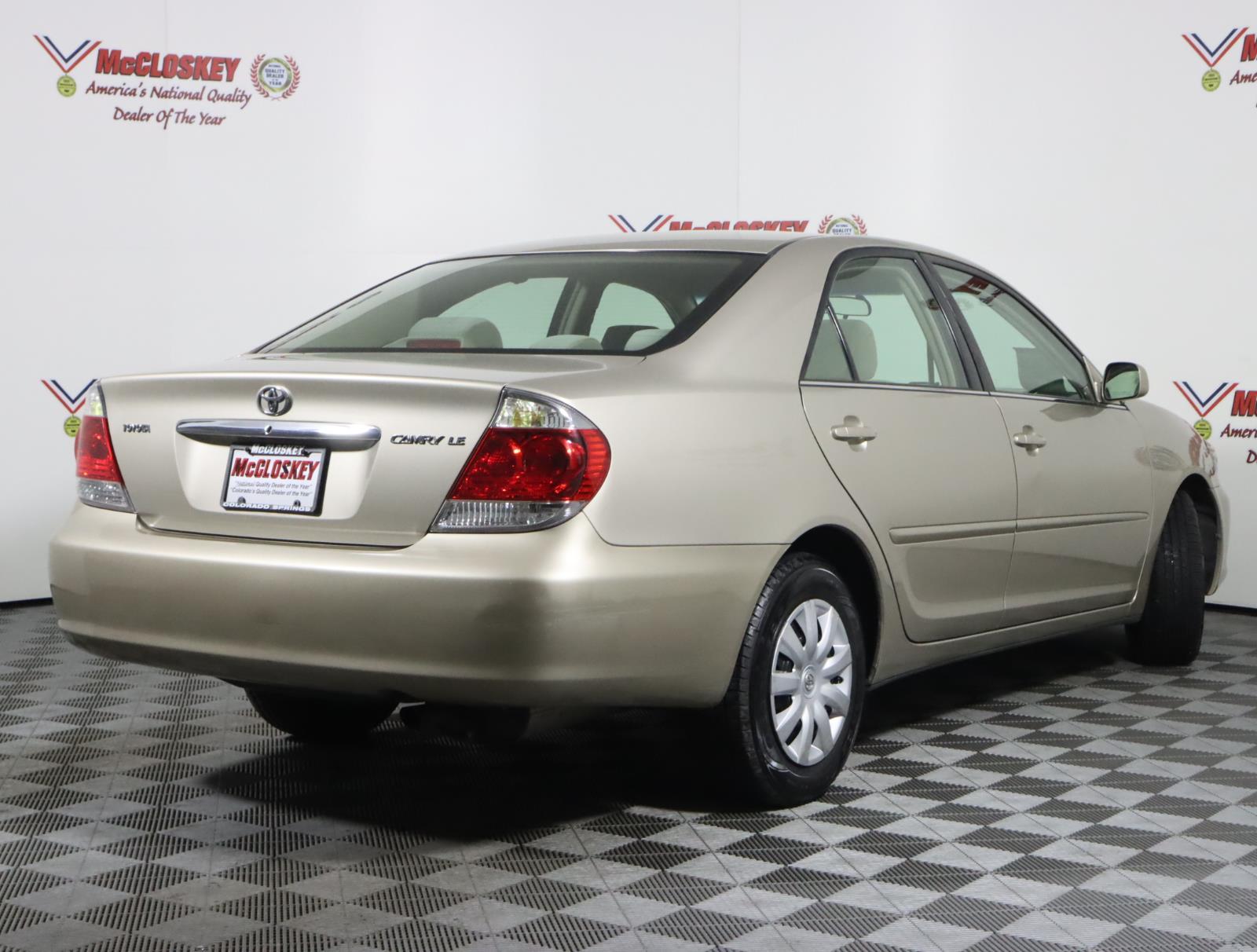 Preowned 2005 TOYOTA Camry LE for sale by McCloskey Imports & 4X4's in Colorado Springs, CO