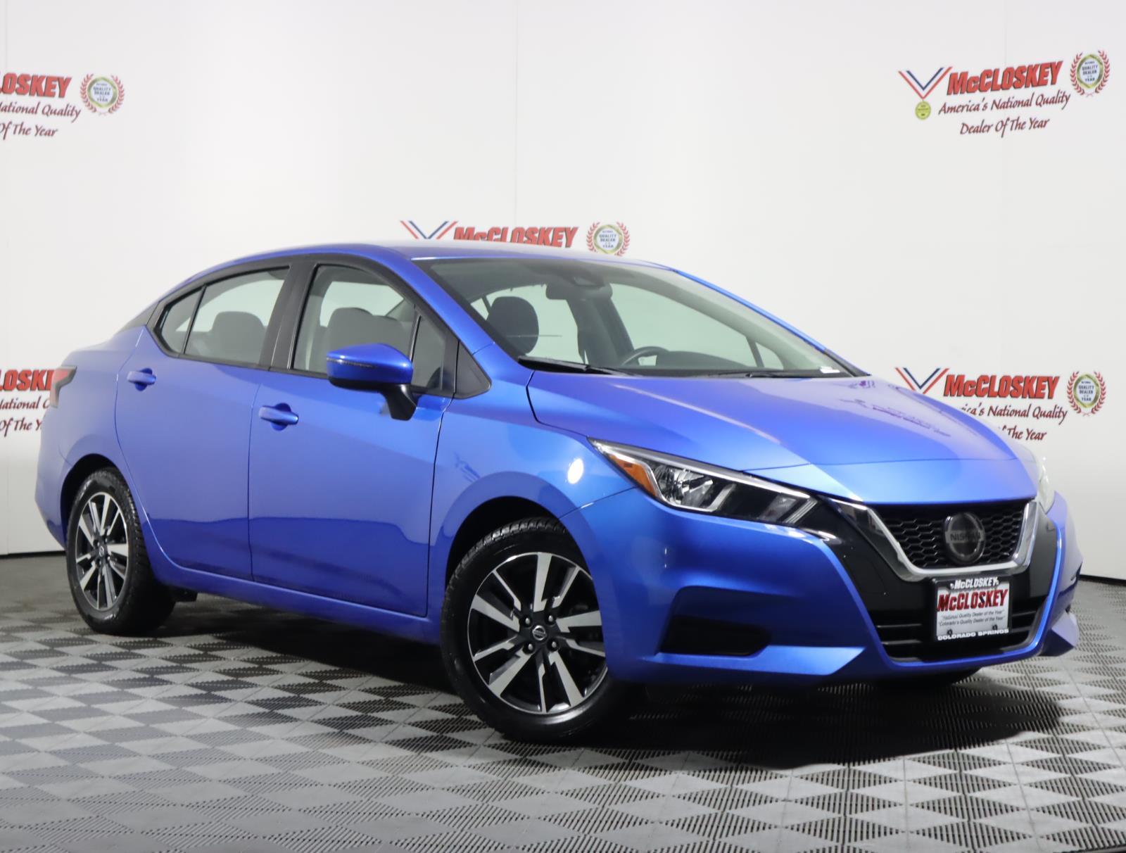 Preowned 2021 NISSAN Versa SV 40 MPG!  LIFETIME POWERTRAIN LIMITED WARRANTY! for sale by McCloskey Imports & 4X4's in Colorado Springs, CO
