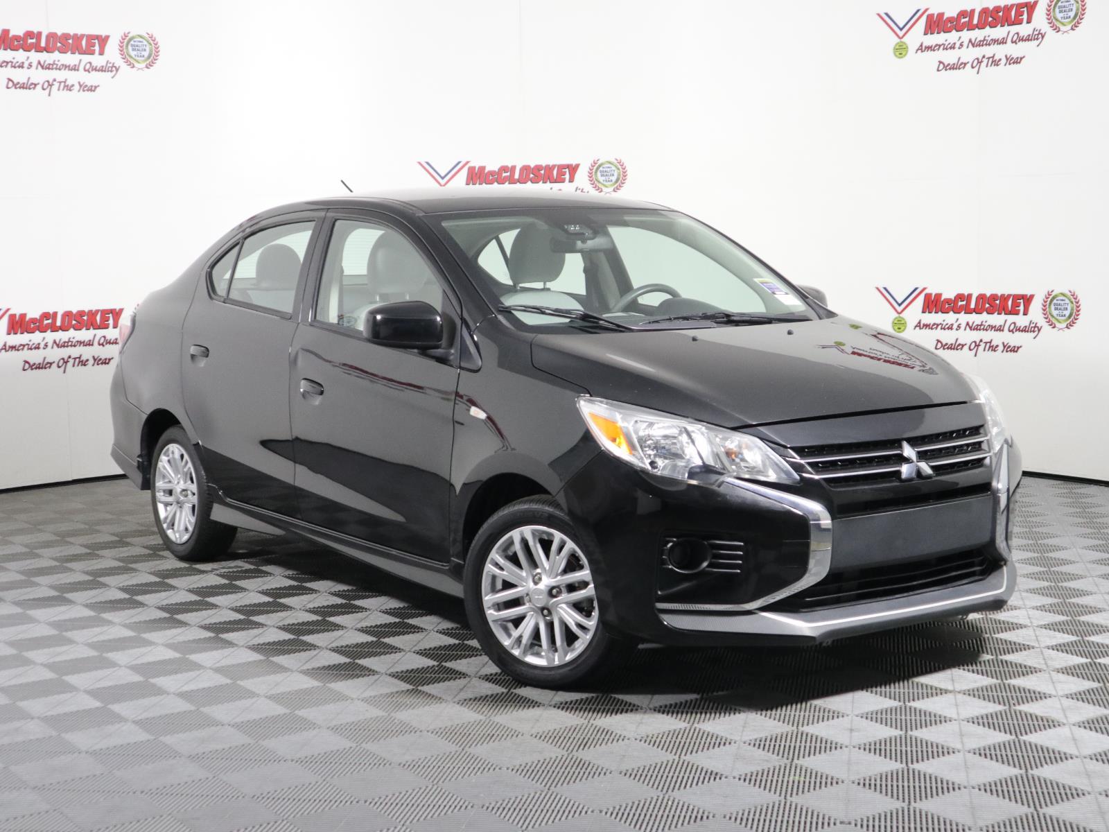 Preowned 2021 Mitsubishi Mirage G4 ES CARBONITE EDITION! NEW TIRES! 37 MPG! NEW SHOCKS/STRUTS! FORWARD COLLISION MITIGATION! for sale by McCloskey Imports & 4X4's in Colorado Springs, CO