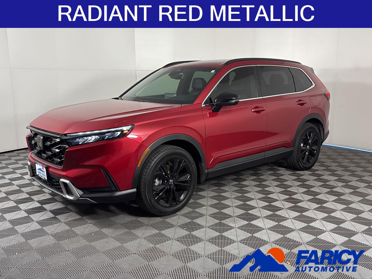 Radiant Red Metallic 2023 Honda CR-V Hybrid Sport Touring AWD SUV / Crossover All-Wheel Drive 1-Speed Dual Clutch