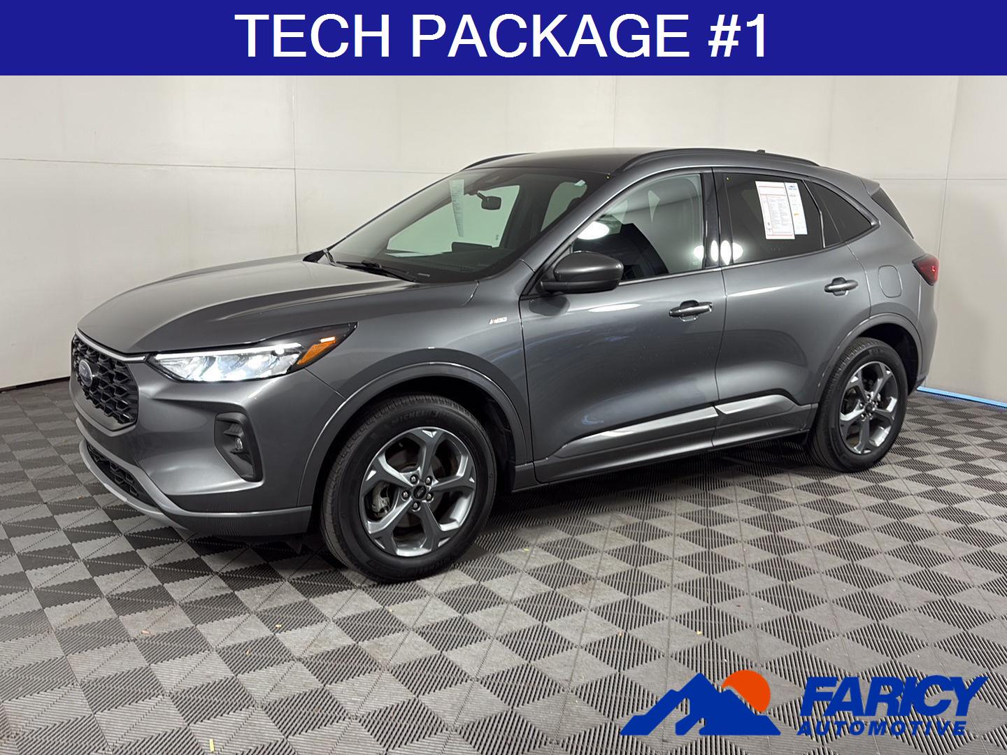 Carbonized Gray Metallic 2023 Ford Escape ST-Line Select AWD SUV / Crossover All-Wheel Drive 8-Speed Automatic