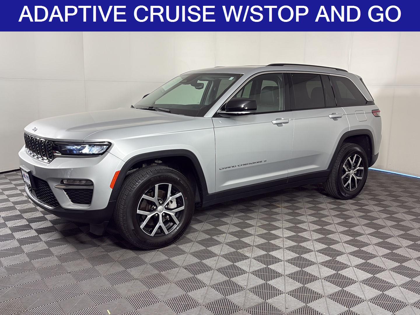 Silver Zynith 2023 Jeep Grand Cherokee Limited 4WD SUV / Crossover Four-Wheel Drive 8-Speed Automatic