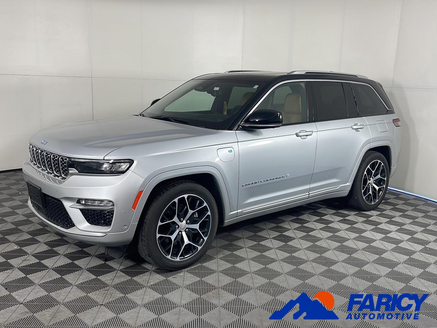 Silver Zynith 2024 Jeep Grand Cherokee 4xe Summit Reserve 4WD SUV / Crossover Four-Wheel Drive 8-Speed Automatic