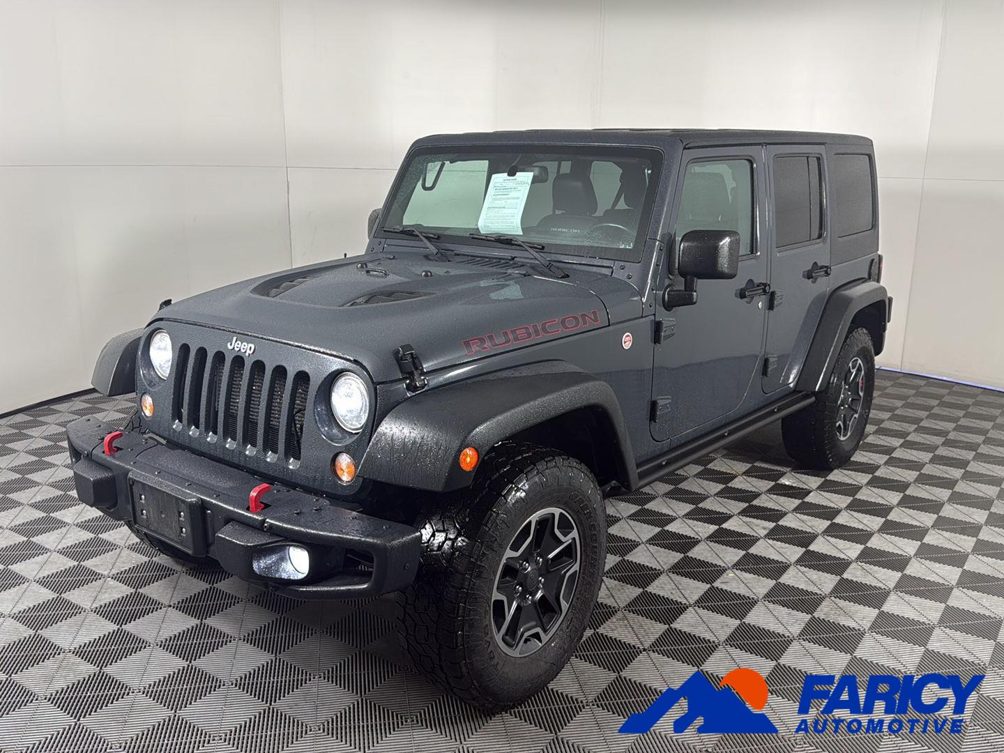 Rhino Clearcoat 2017 Jeep Wrangler Unlimited Rubicon Hard Rock 4WD SUV / Crossover Four-Wheel Drive 5-Speed Automatic