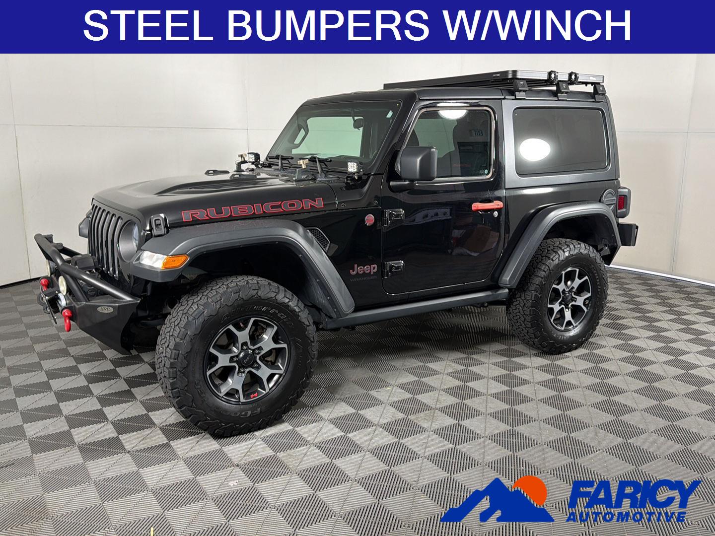Black Clearcoat 2019 Jeep Wrangler Rubicon 4WD SUV / Crossover Four-Wheel Drive 6-Speed Manual