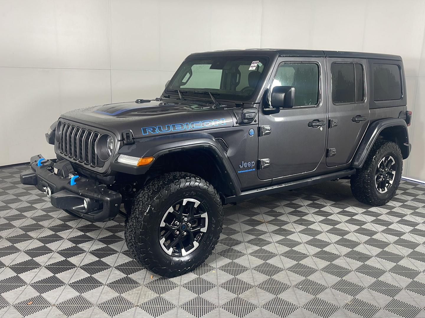 Gray (Granite Crystal Metallic Clearcoat) 2024 Jeep Wrangler 4xe SUV / Crossover Four-Wheel Drive 8-Speed Automatic