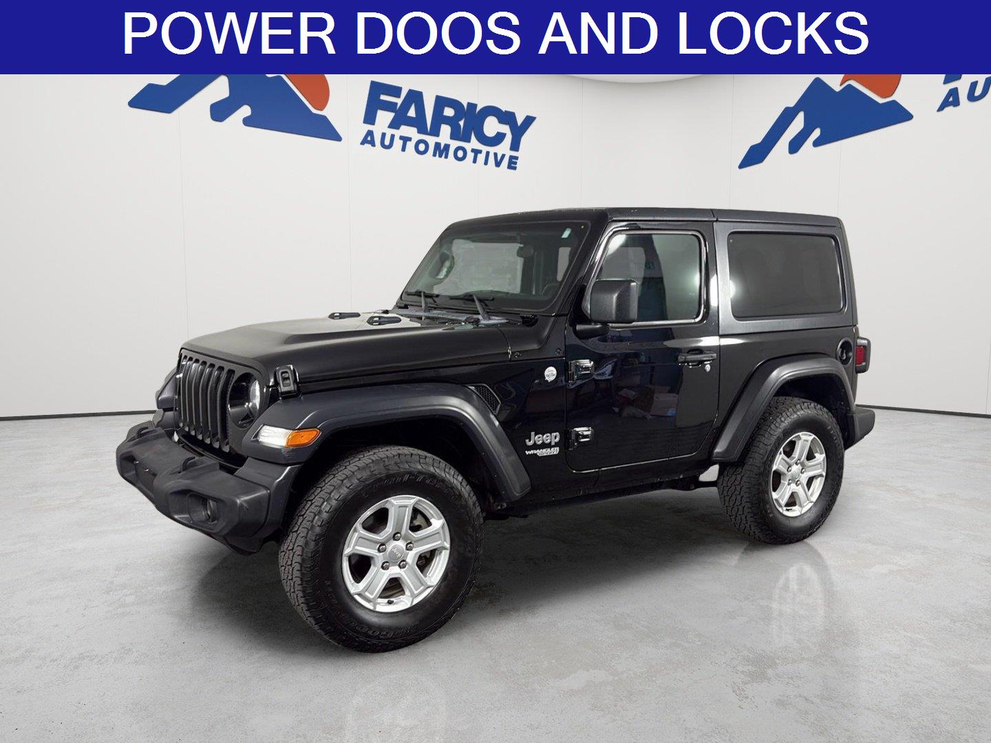 Black Clearcoat 2020 Jeep Wrangler SUV / Crossover Four-Wheel Drive 8-Speed Automatic