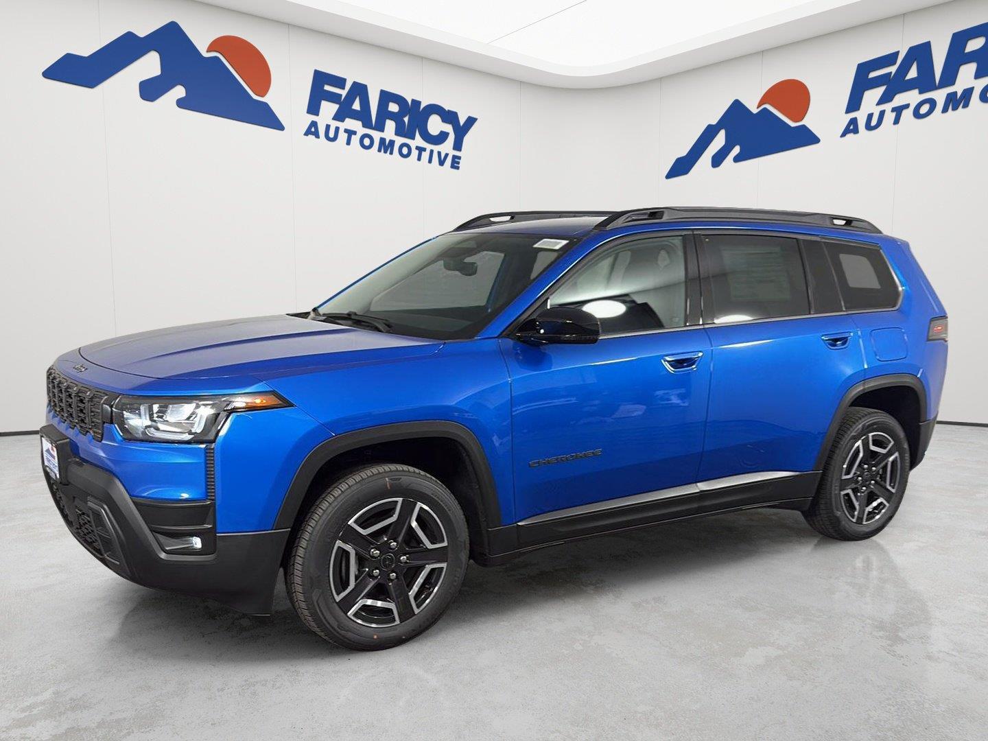 Hydro Blue Pearlcoat 2026 Jeep Cherokee SUV / Crossover Four-Wheel Drive Automatic