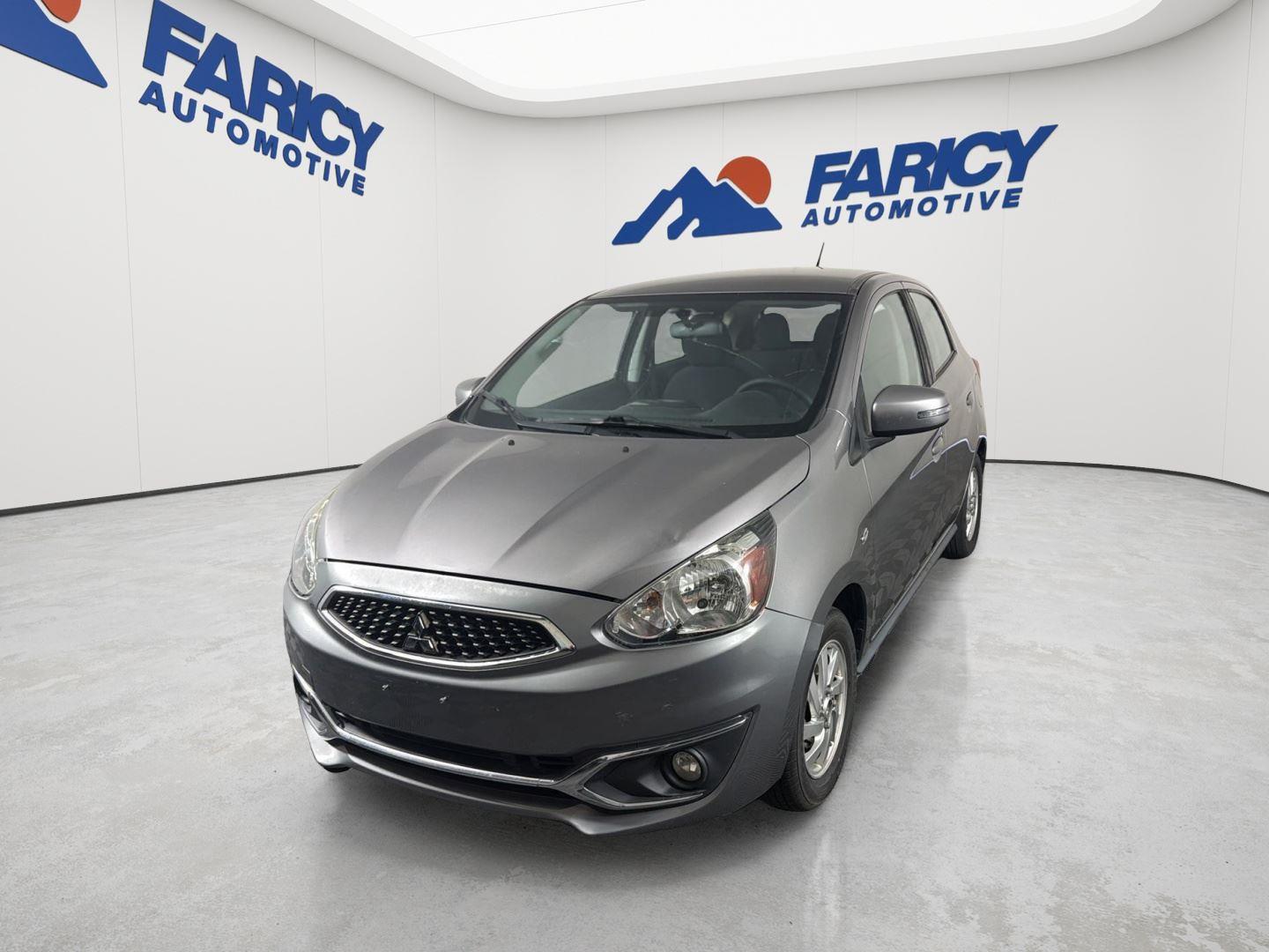 Mercury Gray Metallic 2019 Mitsubishi Mirage Hatchback Front-Wheel Drive Continuously Variable Transmission