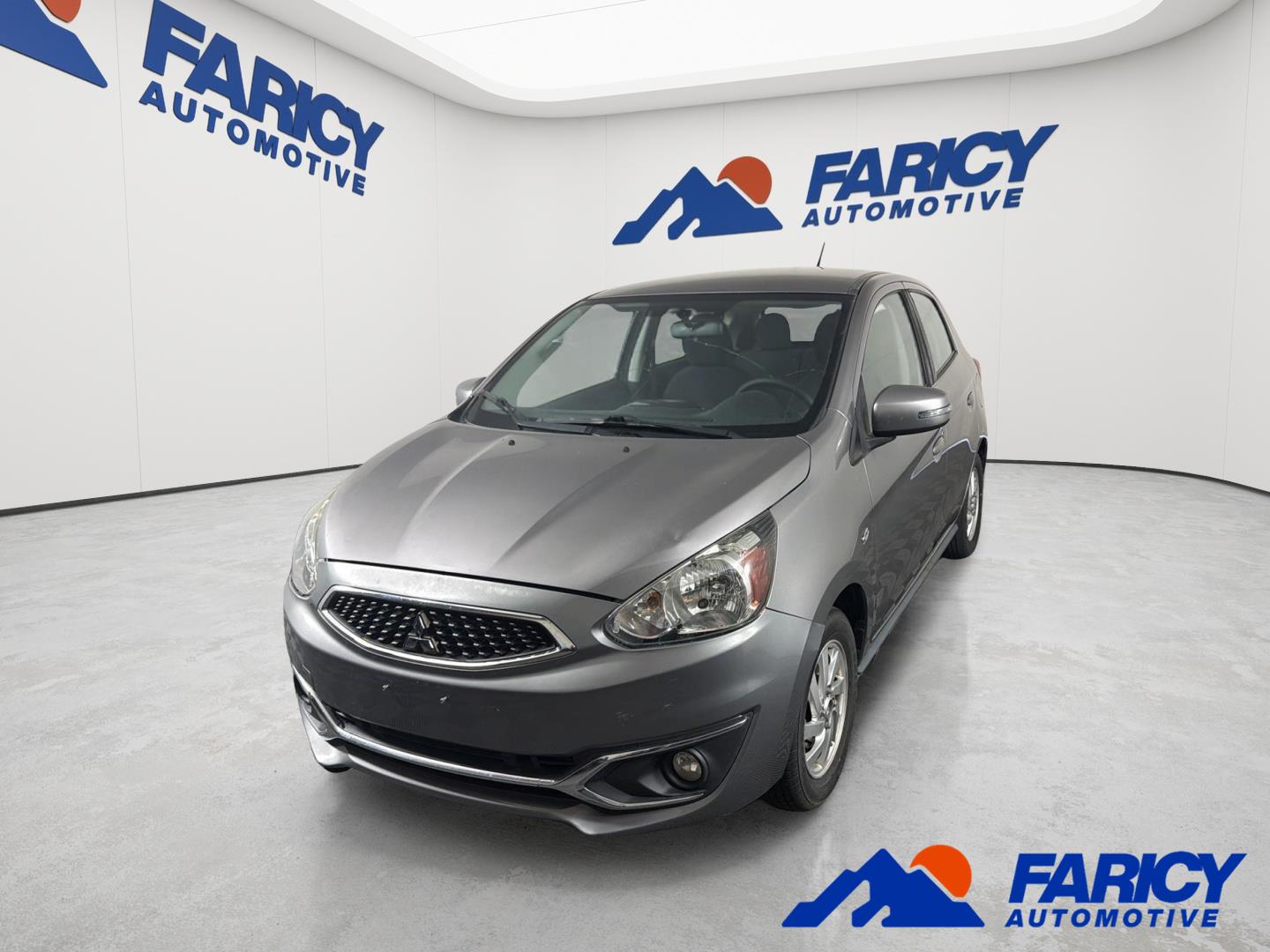 Mercury Gray Metallic 2019 Mitsubishi Mirage Hatchback Front-Wheel Drive Continuously Variable Transmission