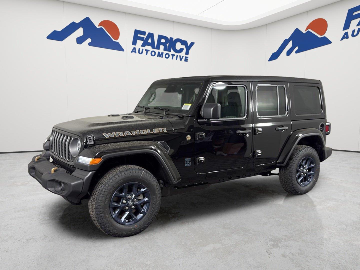 Black Clearcoat 2026 Jeep Wrangler SUV / Crossover Four-Wheel Drive 8-Speed Automatic