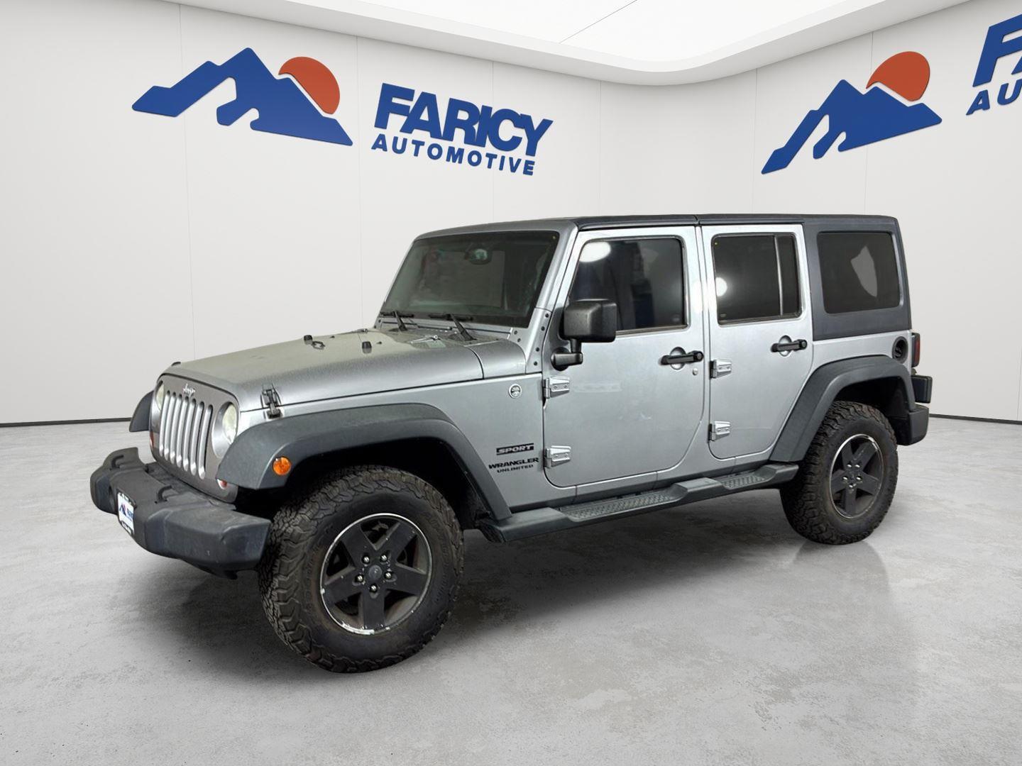 Billet Silver Metallic 2013 Jeep Wrangler SUV / Crossover Four-Wheel Drive 5-Speed Automatic