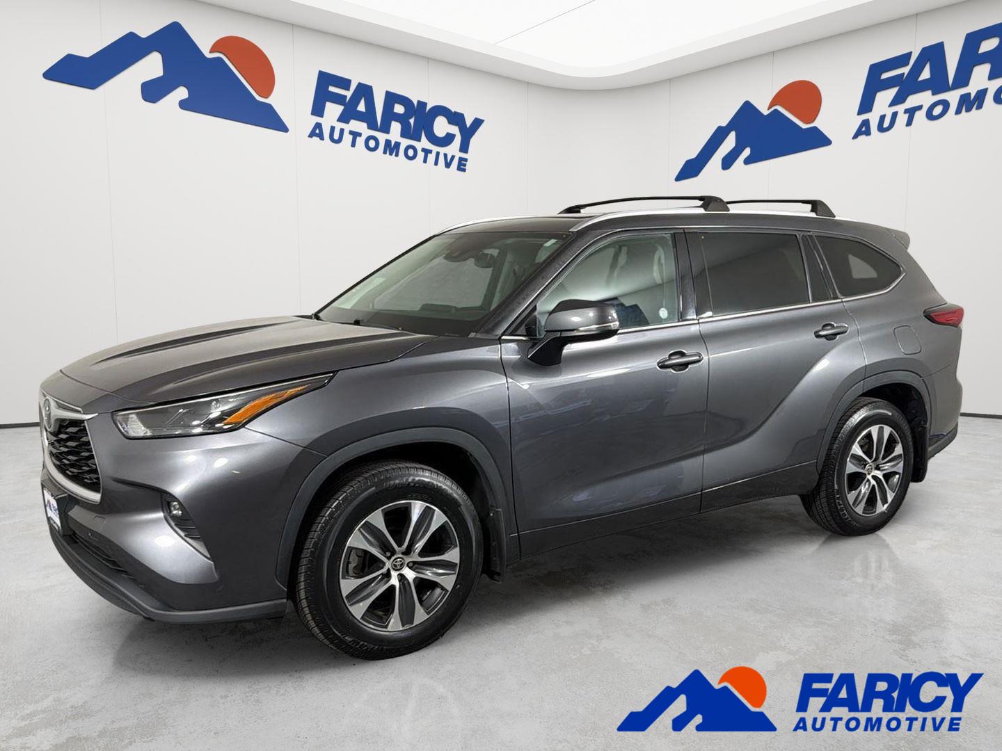 Magnetic Gray Metallic 2022 Toyota Highlander SUV / Crossover All-Wheel Drive 8-Speed Automatic