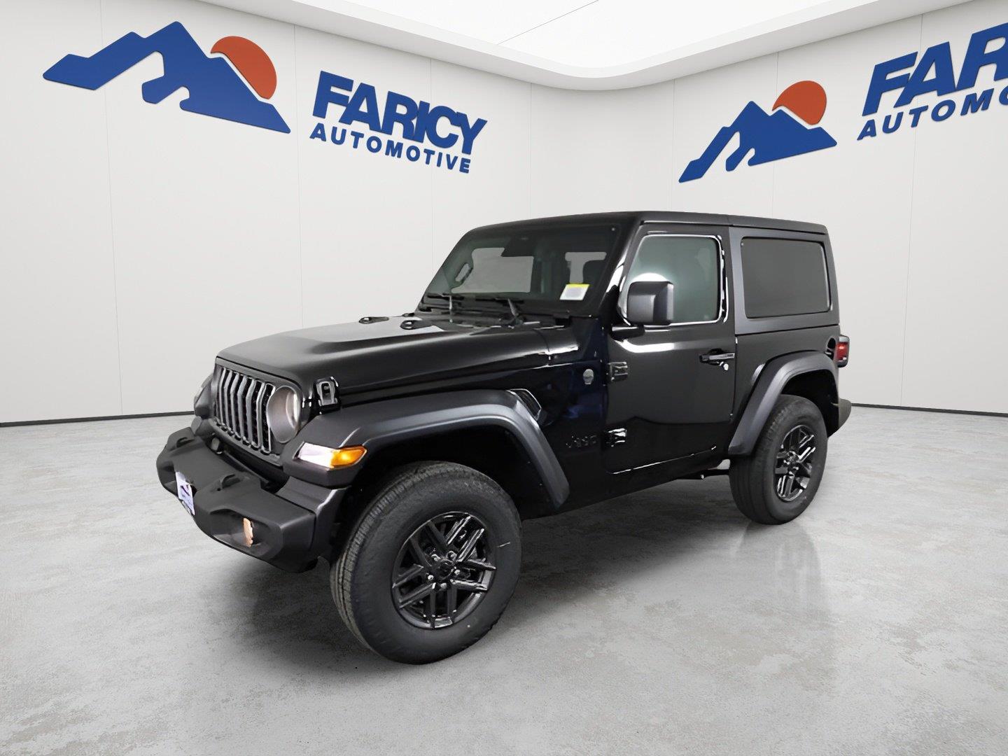 Black Clearcoat 2026 Jeep Wrangler SUV / Crossover Four-Wheel Drive 8-Speed Automatic