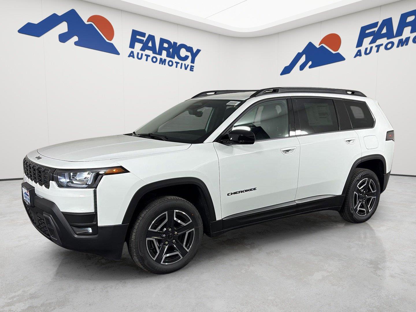 Bright White Clearcoat 2026 Jeep Cherokee SUV / Crossover Four-Wheel Drive Automatic