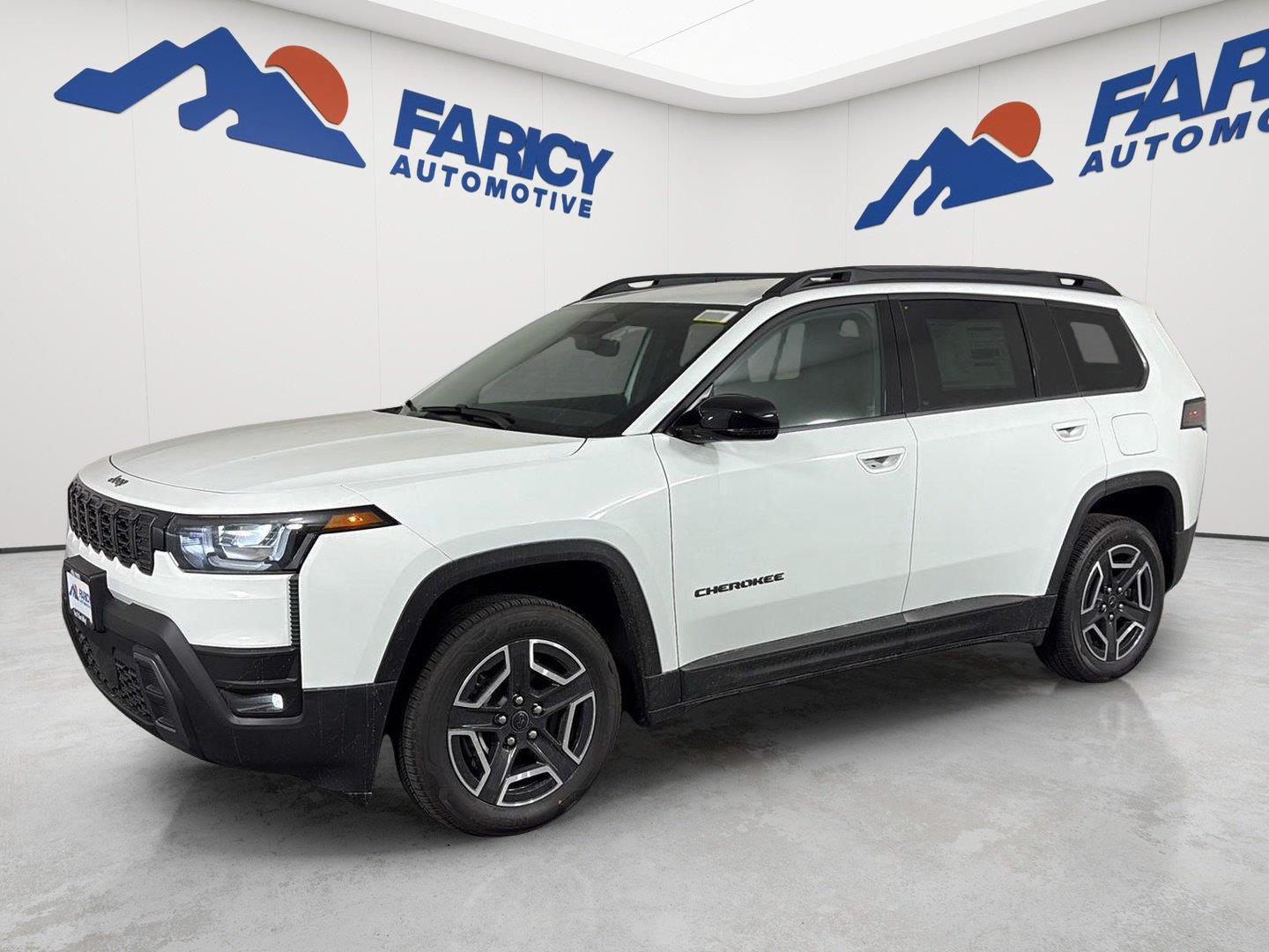 Bright White Clearcoat 2026 Jeep Cherokee SUV / Crossover Four-Wheel Drive Automatic