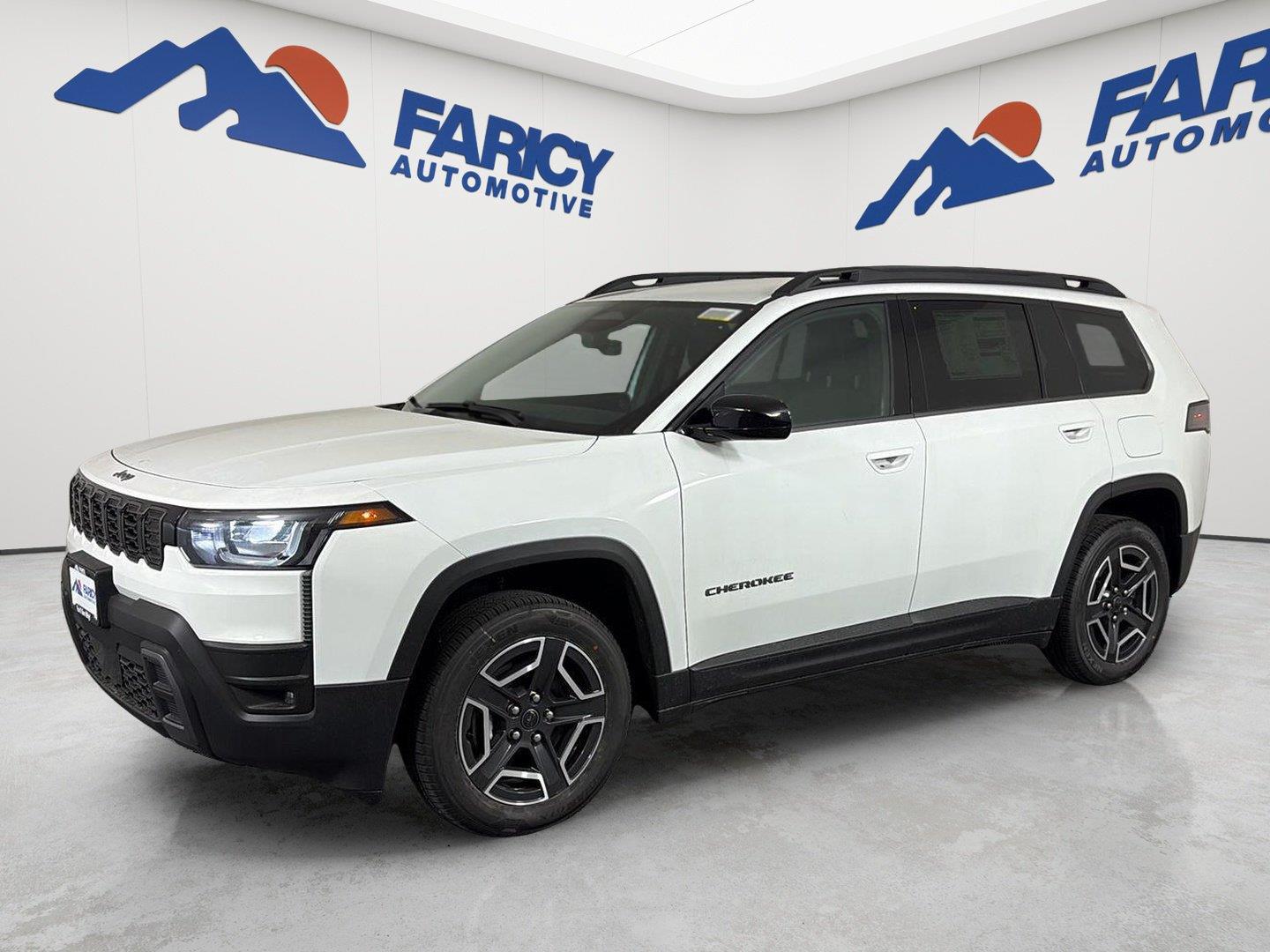 Bright White Clearcoat 2026 Jeep Cherokee SUV / Crossover Four-Wheel Drive Automatic